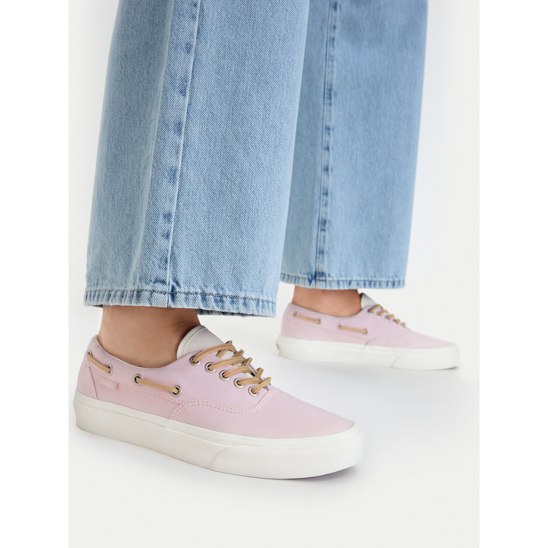Tenis superge Vans Authentic Boat Shoe VN000Z6WPNK1 Svetlo rožnata