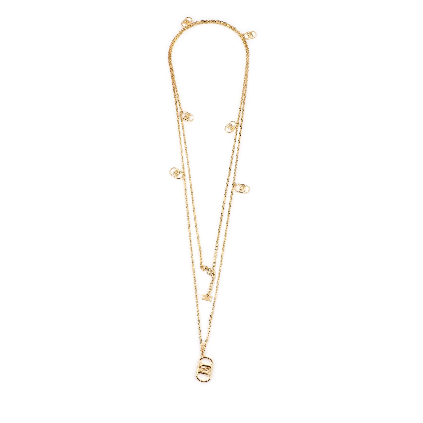 Naszyjnik Elisabetta Franchi Złoty CO-01M-42E2-V250