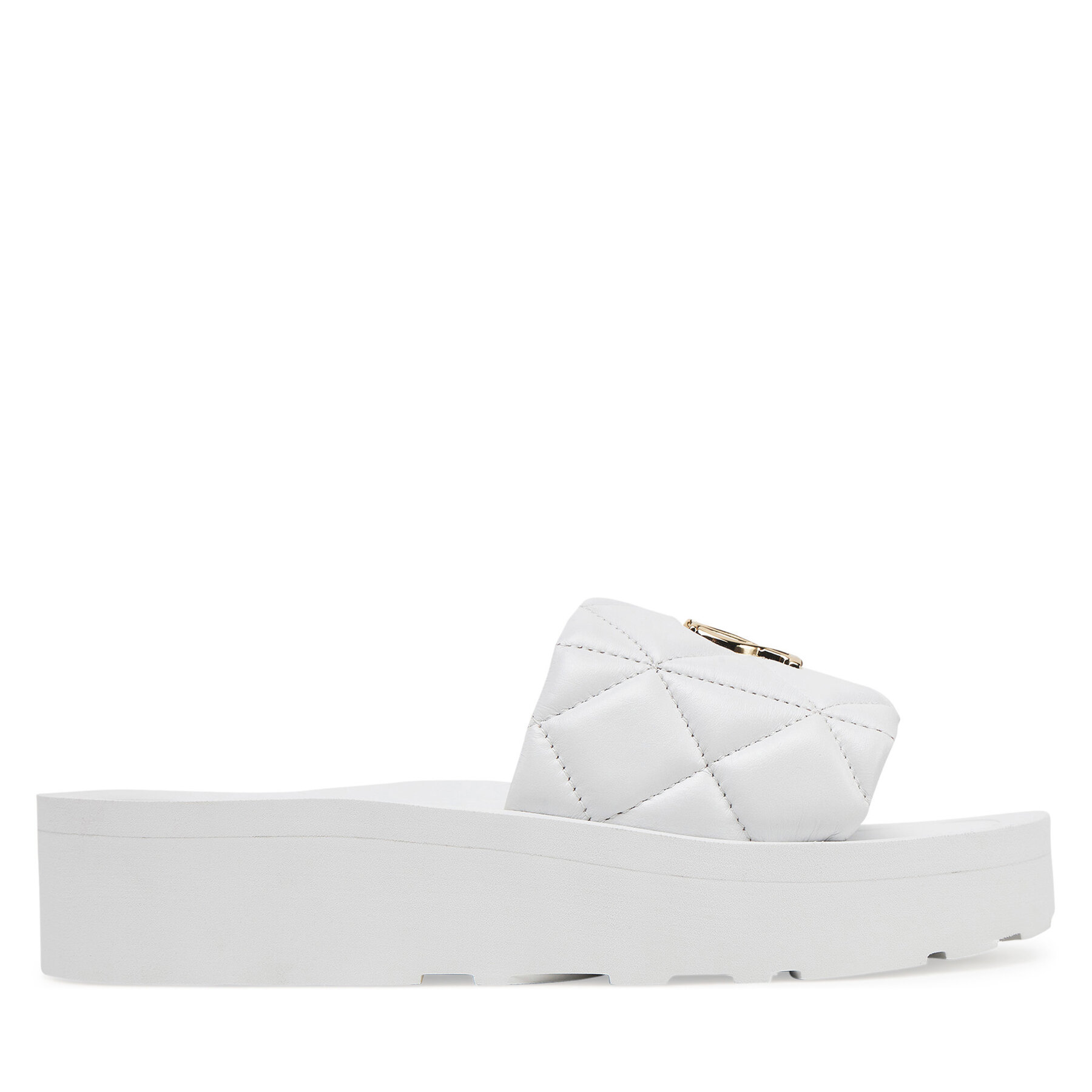 Παντόφλες LOVE MOSCHINO JA28014I1MIE0100 Λευκό