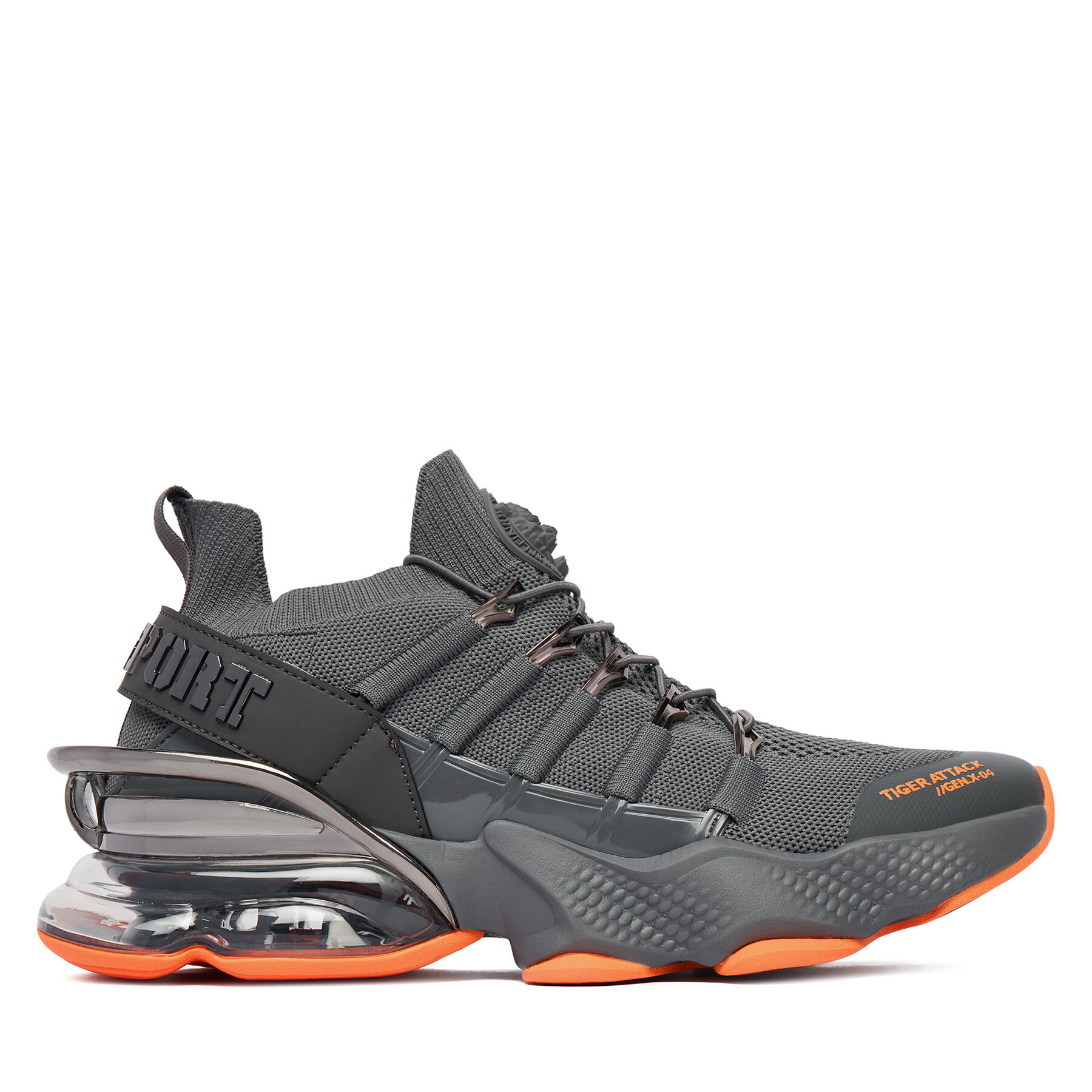 Sneakersy Plein Sport SAES USC0518 STE003N Sivá