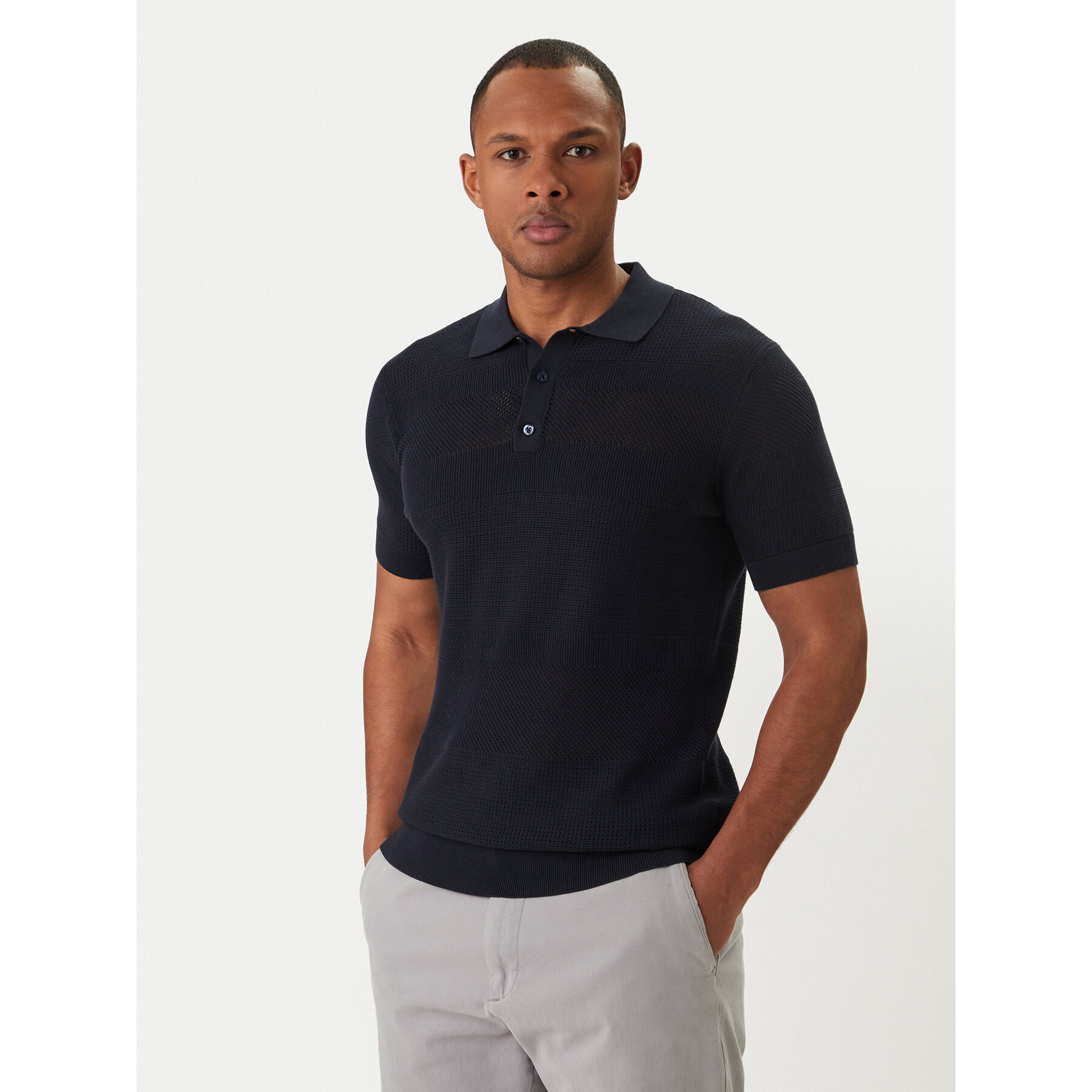 KARL LAGERFELD Poloshirt 655009 562301 Dunkelblau Regular Fit