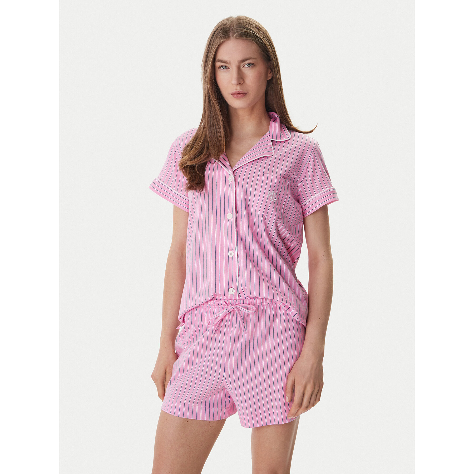 LAUREN RALPH LAUREN Pizsama ILN12502 Rózsaszín Regular Fit