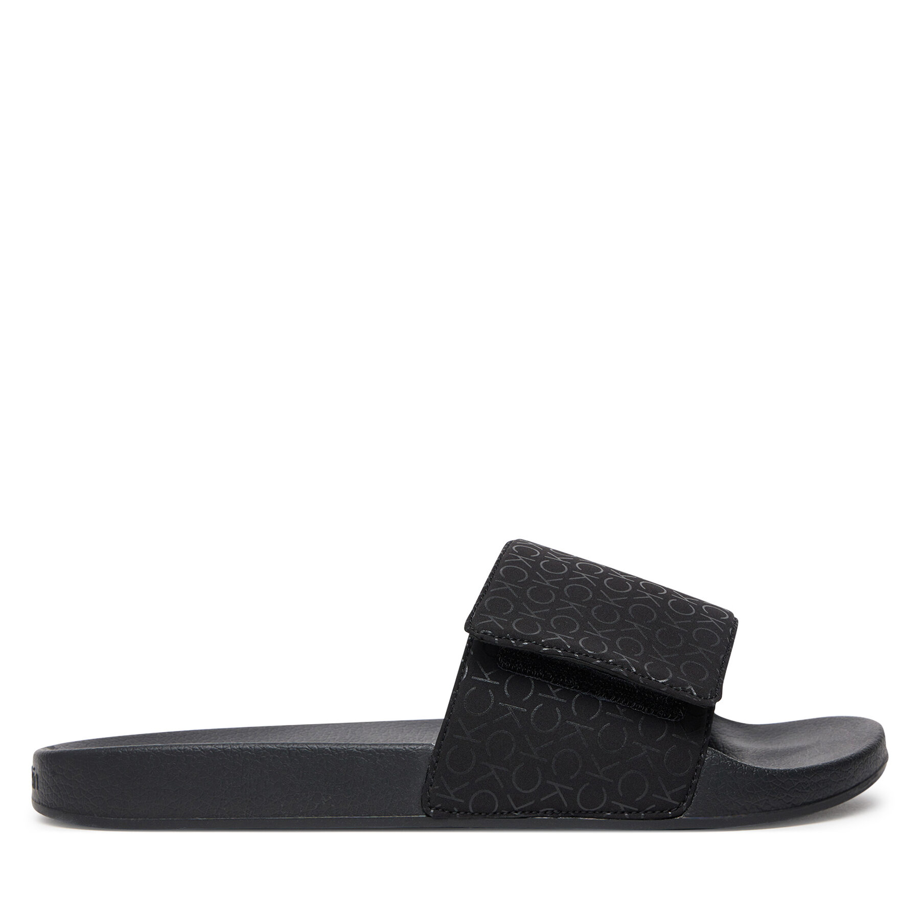 Męskie Klapki Calvin Klein, Rozmiar 40 Czarny HM0HM01671