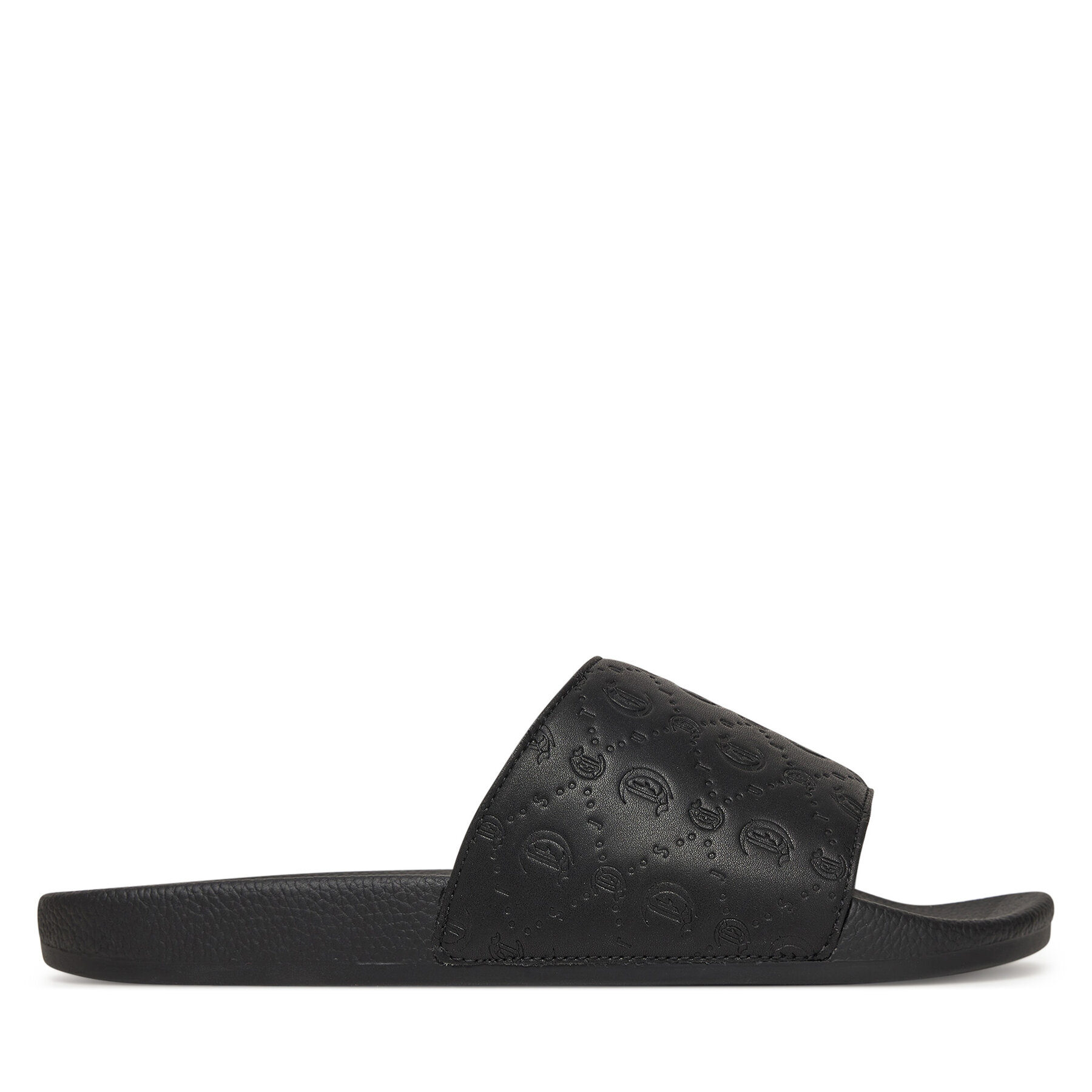 Herren Pantoletten Just Cavalli, Schuhgröße 44, Schwarz, 78QA3SZ5