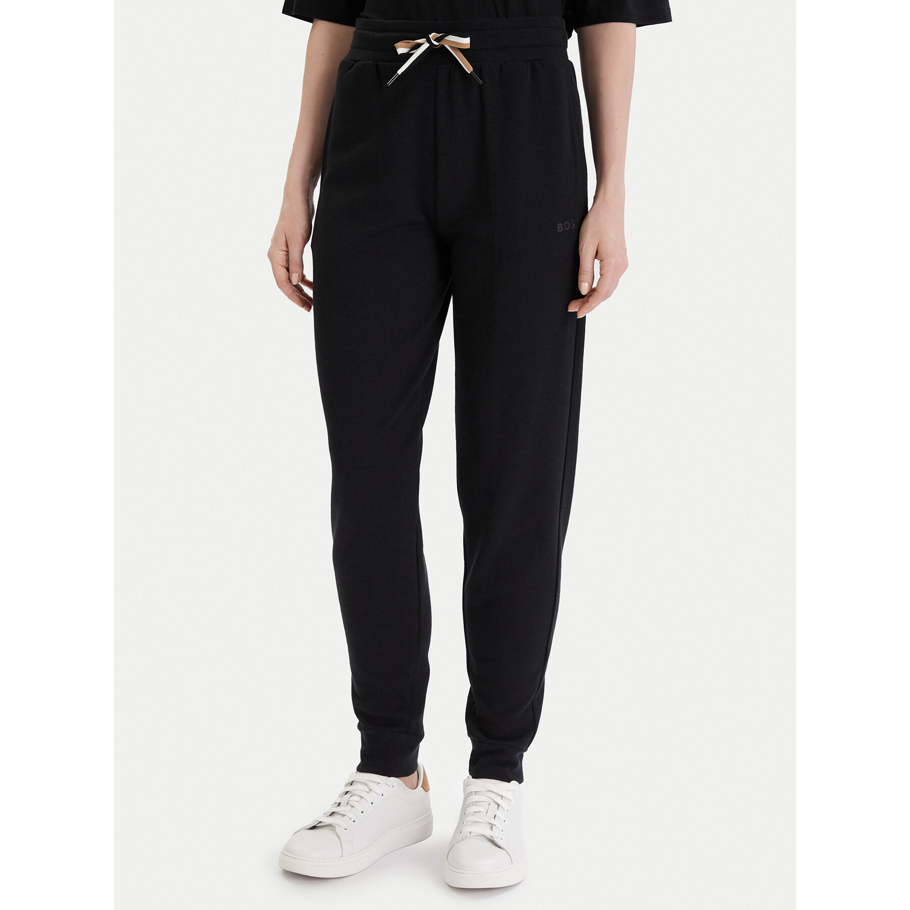 Boss Jogginghose CP Stripe 50524759 Schwarz Regular Fit
