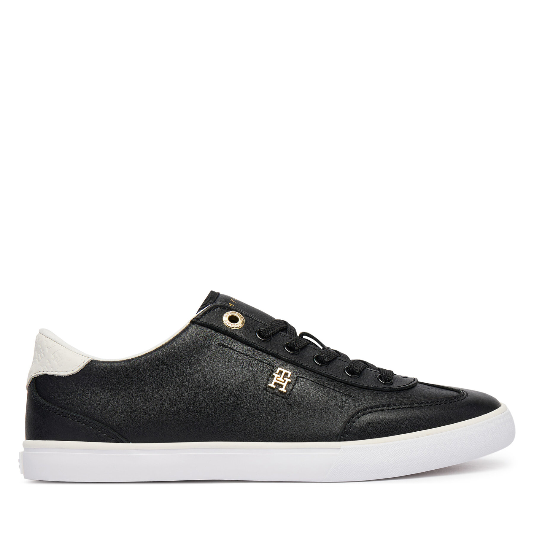 Sneakers Tommy Hilfiger Th Chic Low Profile Vulc FW0FW09104 Negru