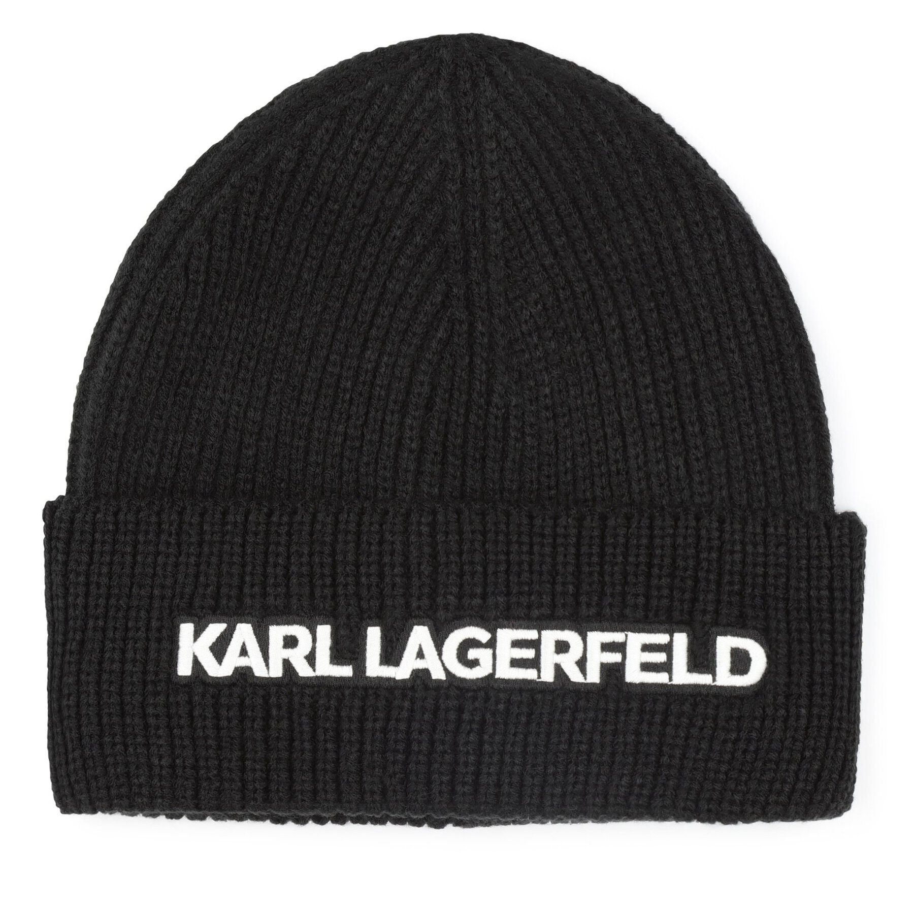 Dziecięca Czapka Karl Lagerfeld Kids, Rozmiar T1 Czarny Z11063