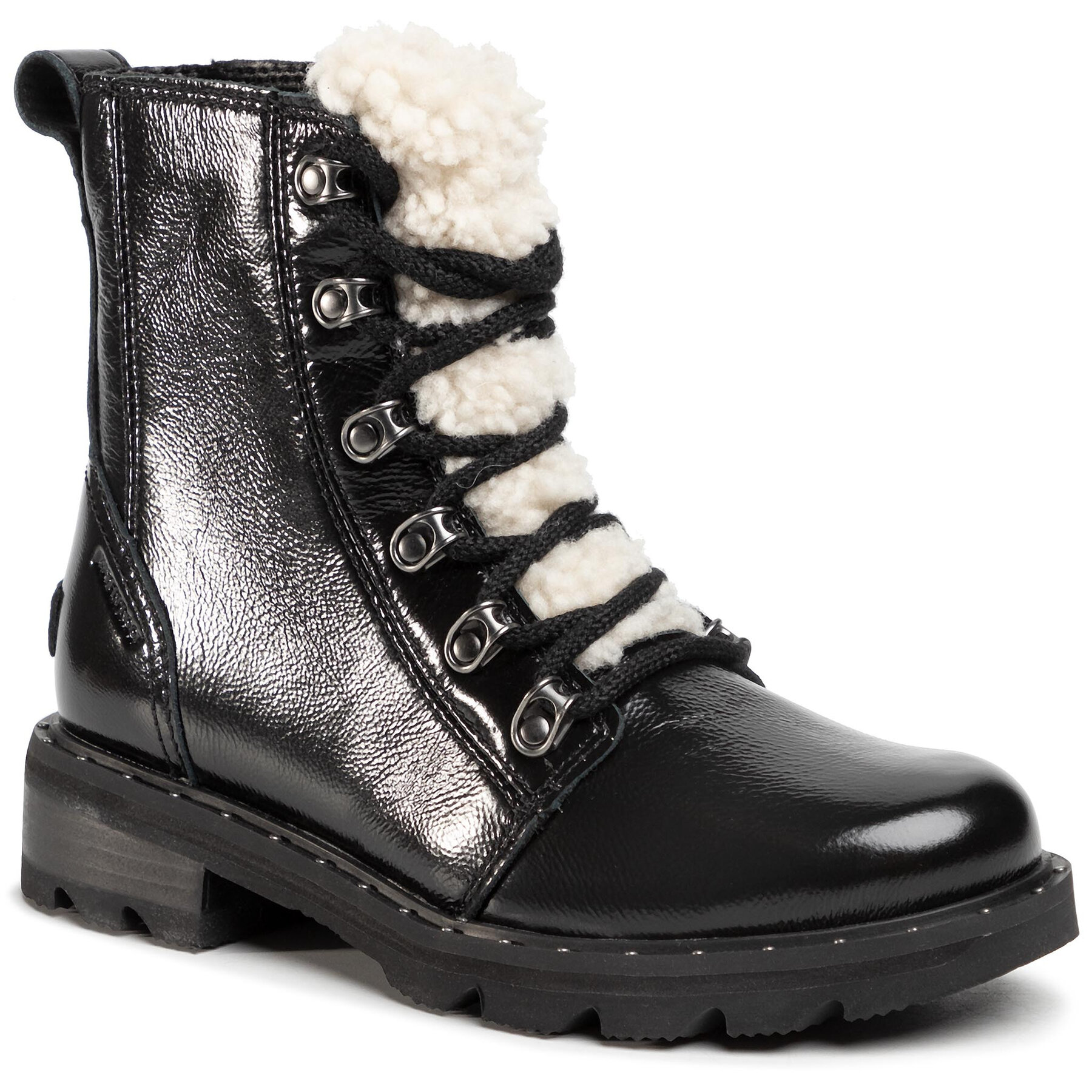 Škornji Sorel Lennox Lace Cozy NL3929 Black