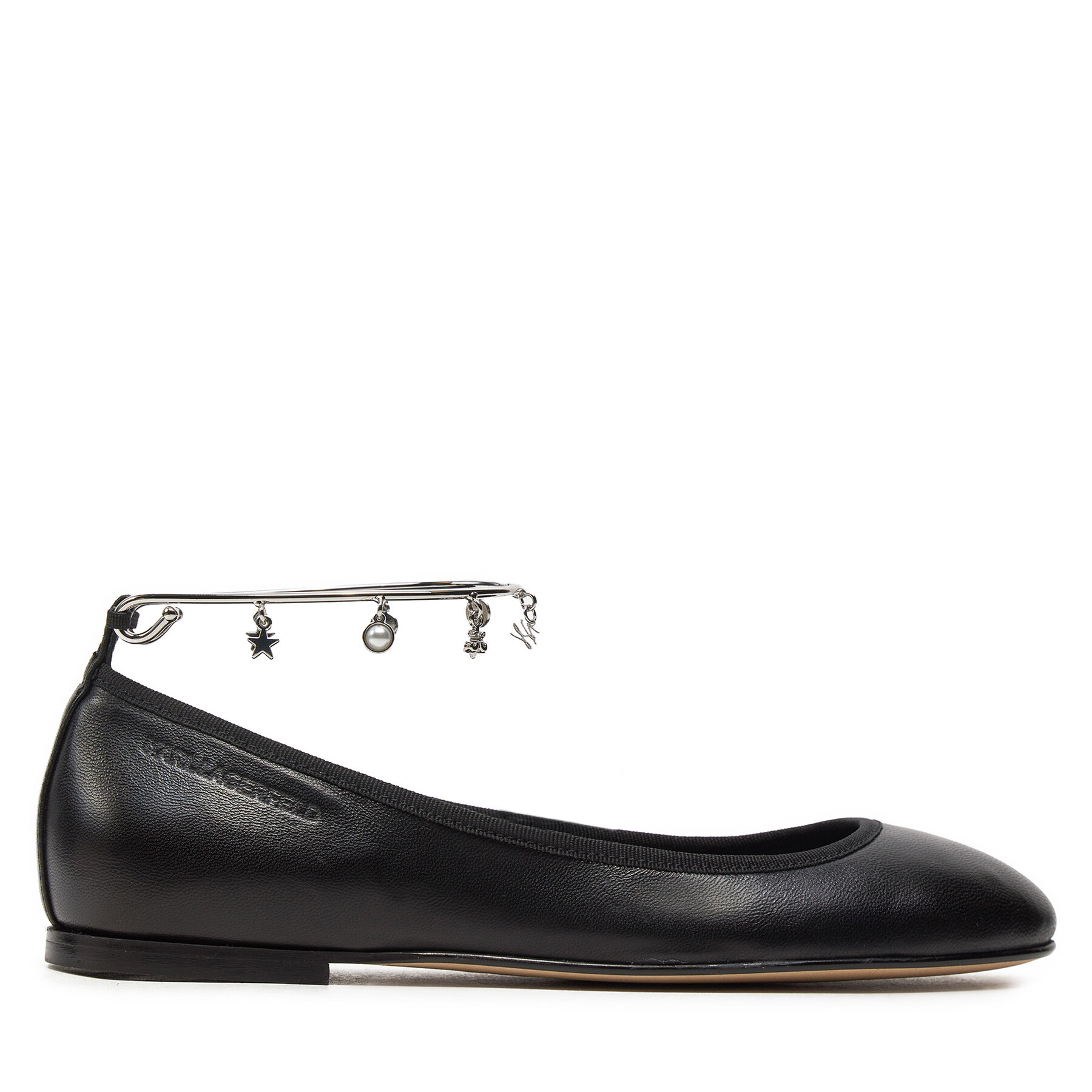 Balerini KARL LAGERFELD Karo KL40124 Negru
