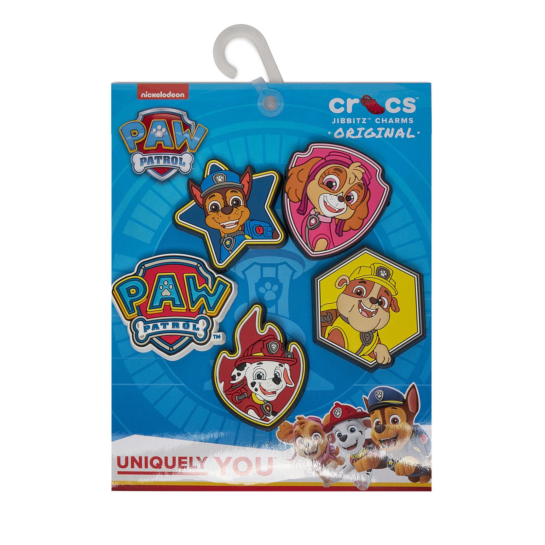 

Прикраса для взуття Crocs Jibbitz Paw Patrol 5Pck 10012081 Multicolor, Кольоровий