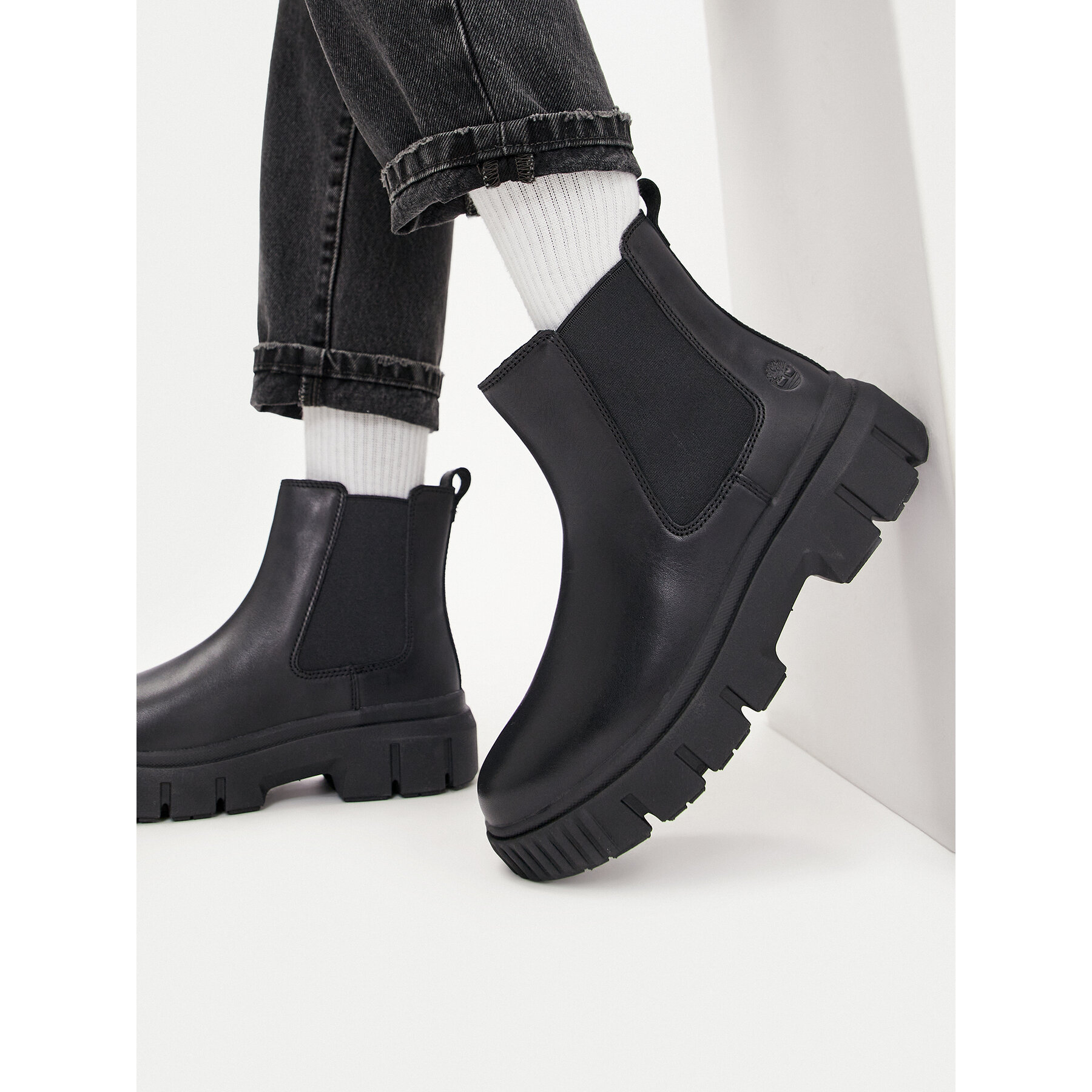 Gležnjarji Chelsea Timberland Greyfield Chelsea TB0A5ZCG0011 Črna