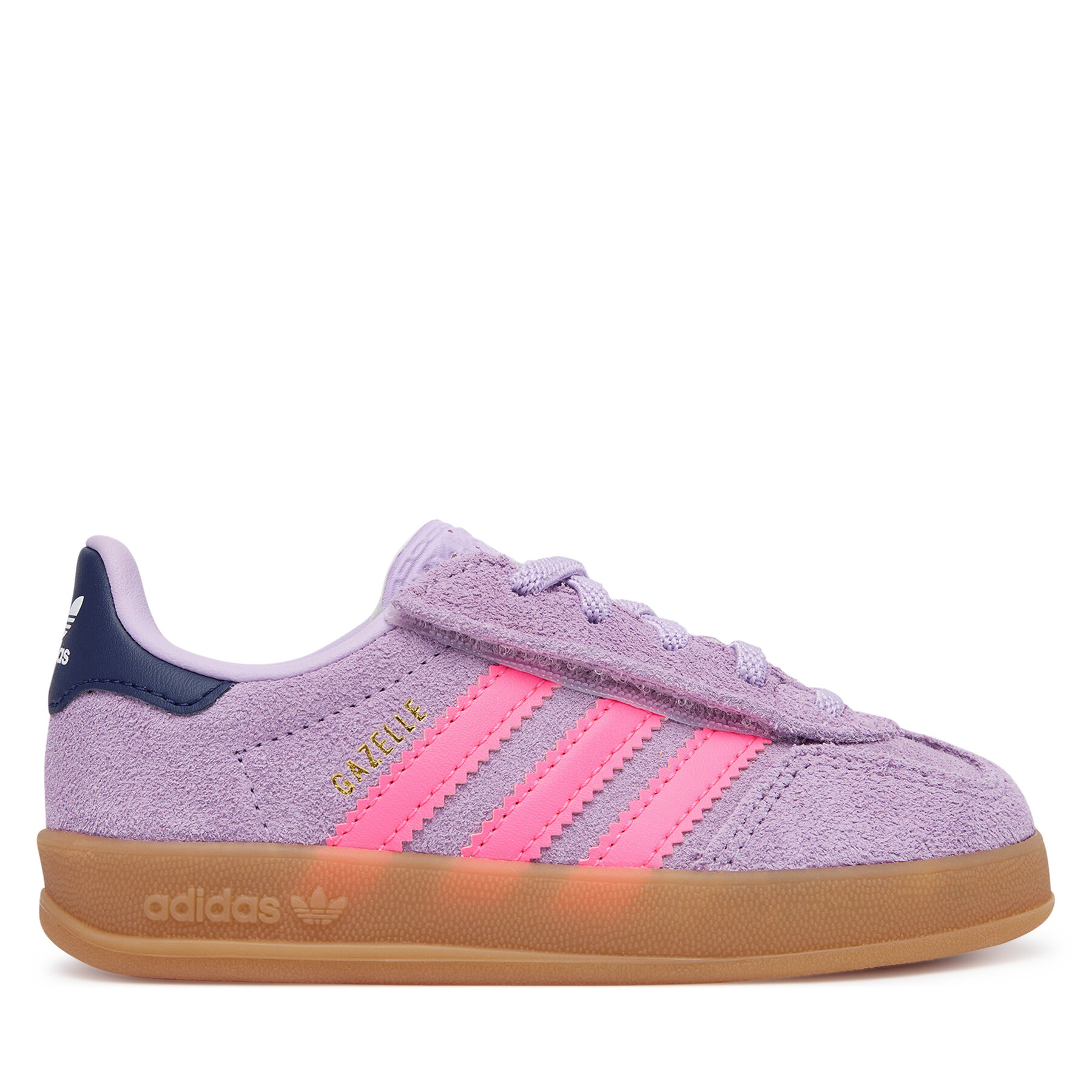 Superge adidas Gazelle Indoor Comfort Closure Elastic Lace IH4012 Vijolična