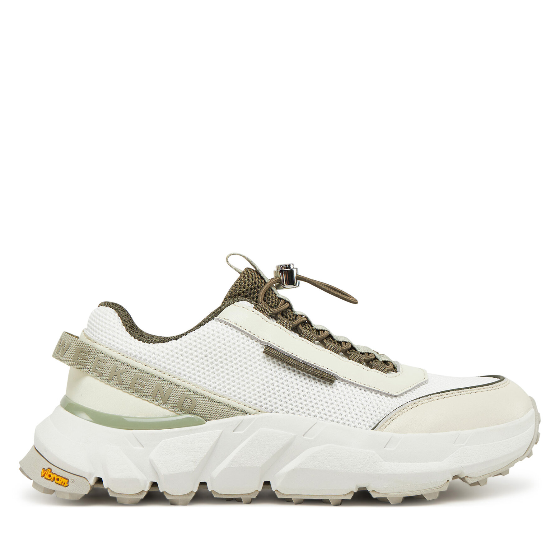 Sneakersy Weekend Max Mara Albatro 2515761034650 Kaki