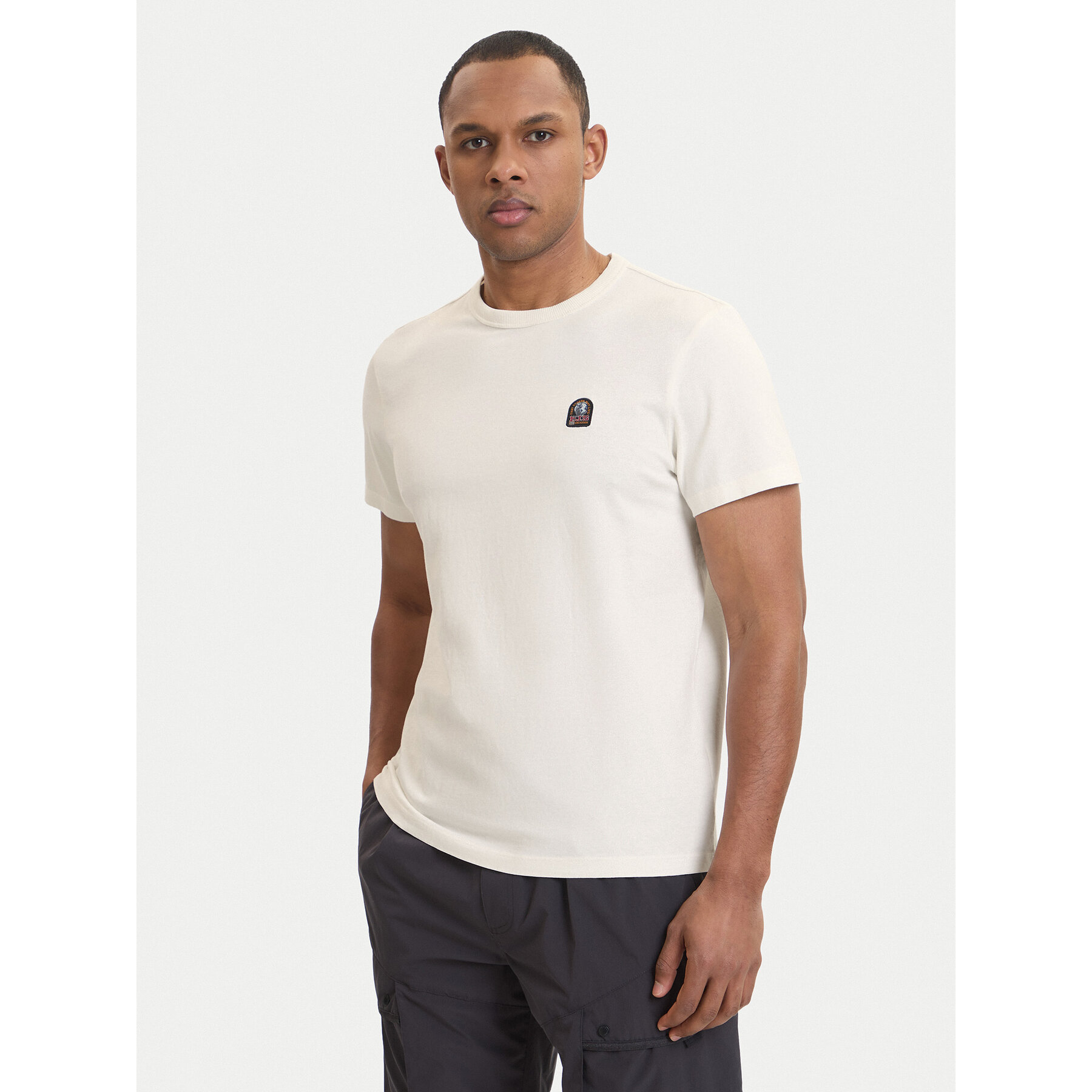 Parajumpers T-Shirt Elio 26SMPMTSRJ02 Weiß Regular Fit