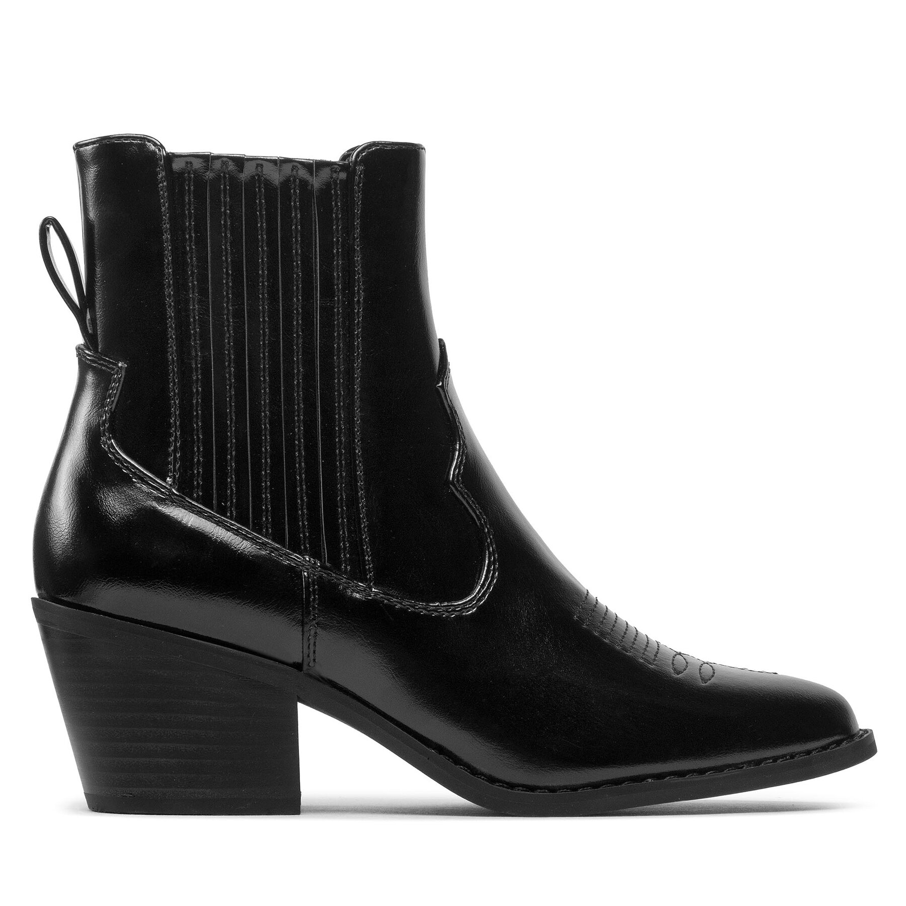 ONLY Shoes Καουμπόικες Μπότες & Μποτάκια ONLY Shoes Onltoby-1 15271800 Μαύρο