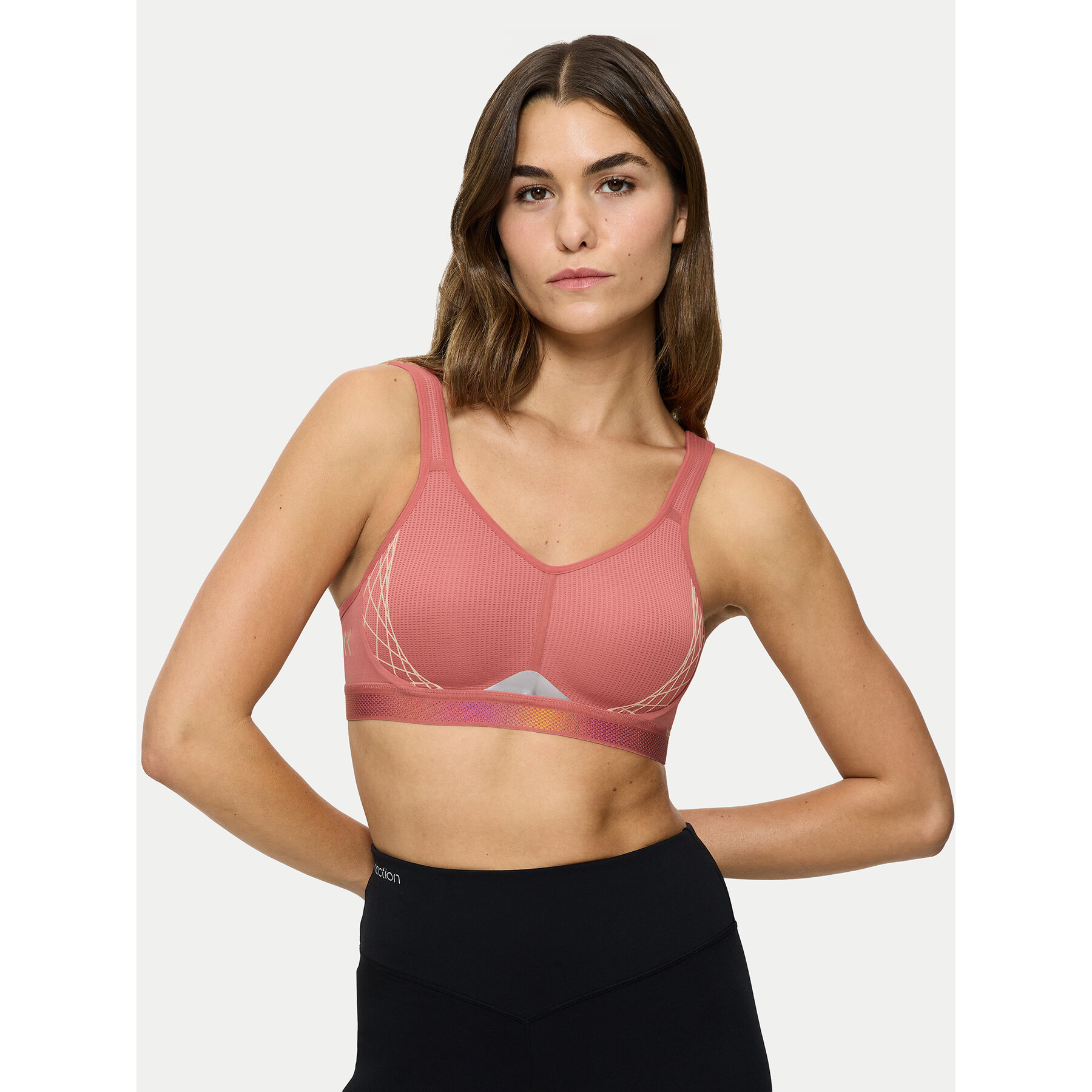 Triumph Reggiseno sportivo Triaction Cardio Flow 10205923 Rosa