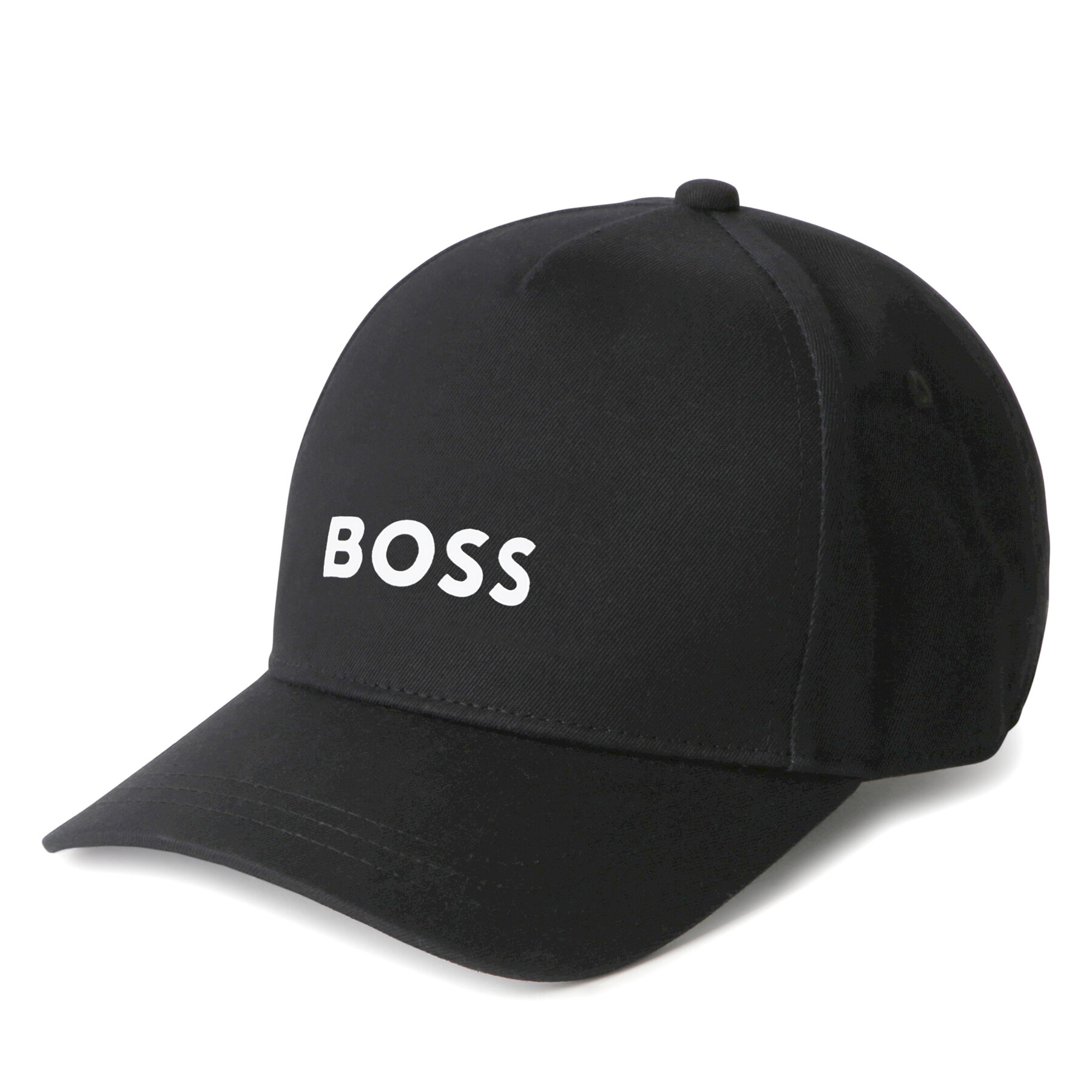 Dziecięca Czapka z daszkiem BOSS, Rozmiar 56 Czarny J50946