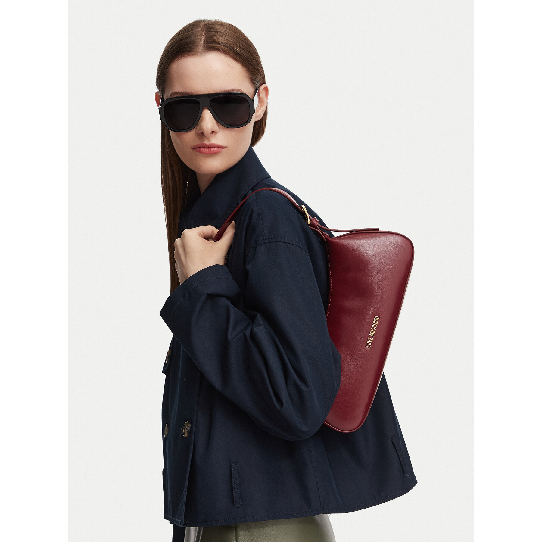 Τσάντα LOVE MOSCHINO Smart JC4390PP1PKO0552 Μπορντό