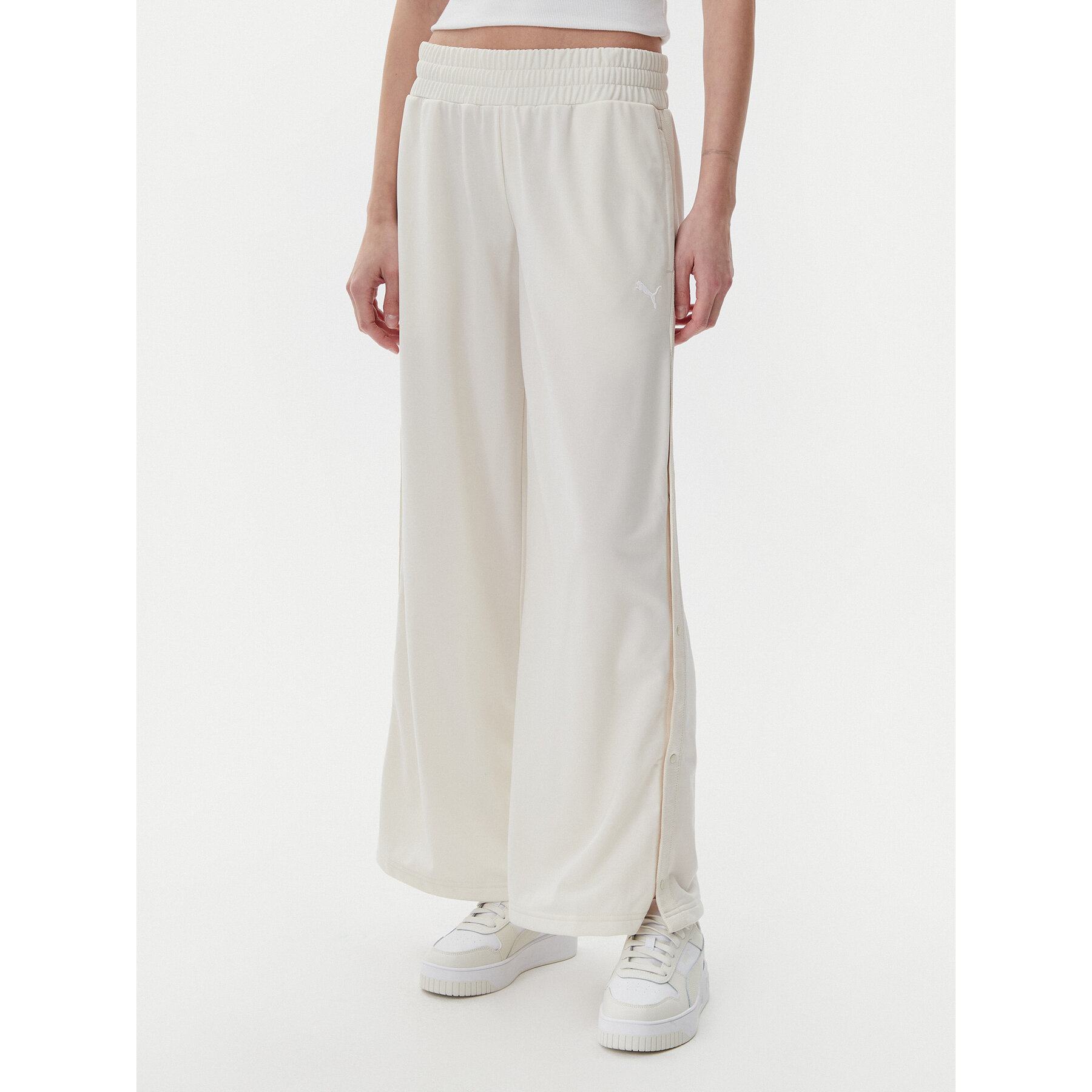 Puma Jogginghose Ess 629804 Beige Wide Leg