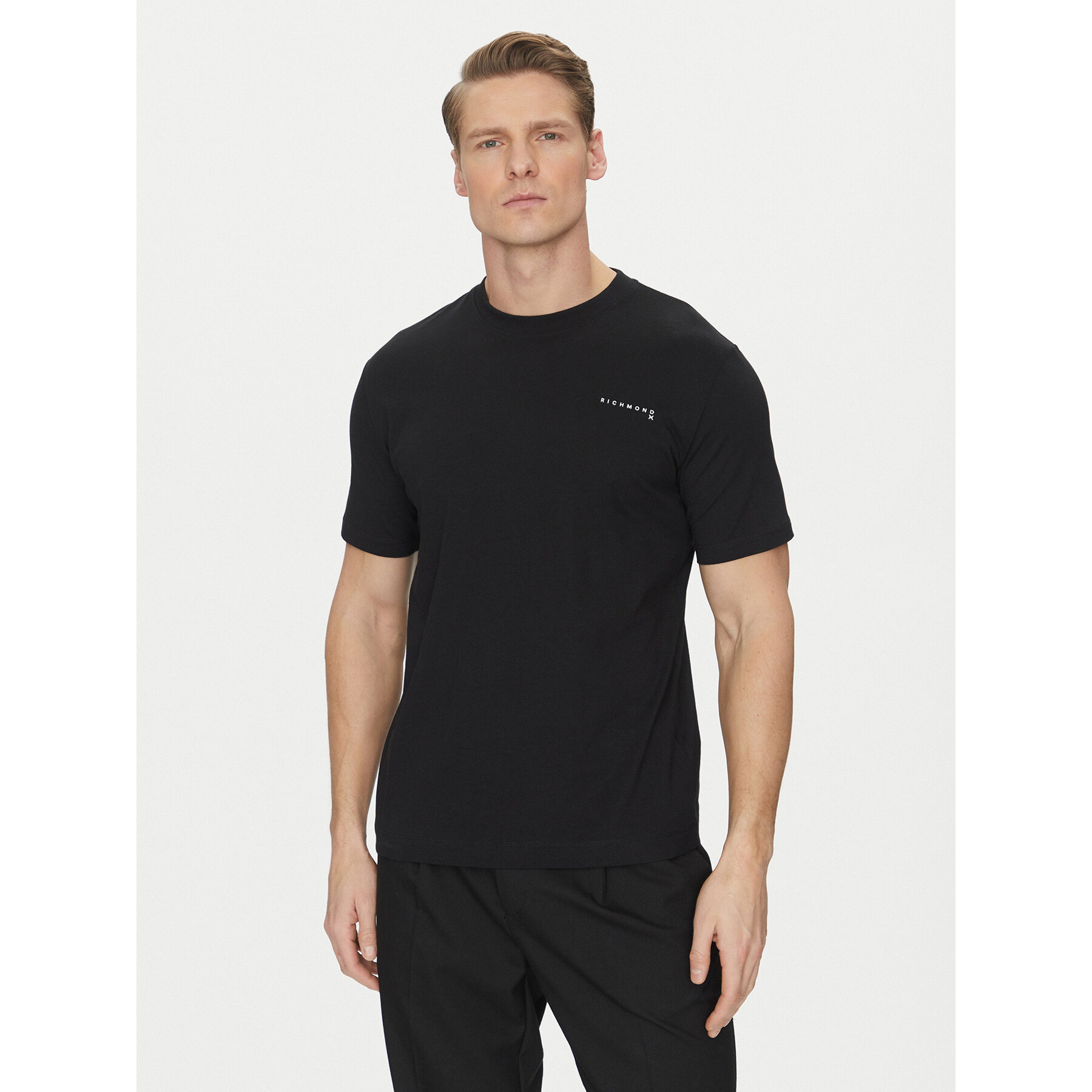 Richmond X T-shirt Alipo UMA24144TS Nero Regular Fit