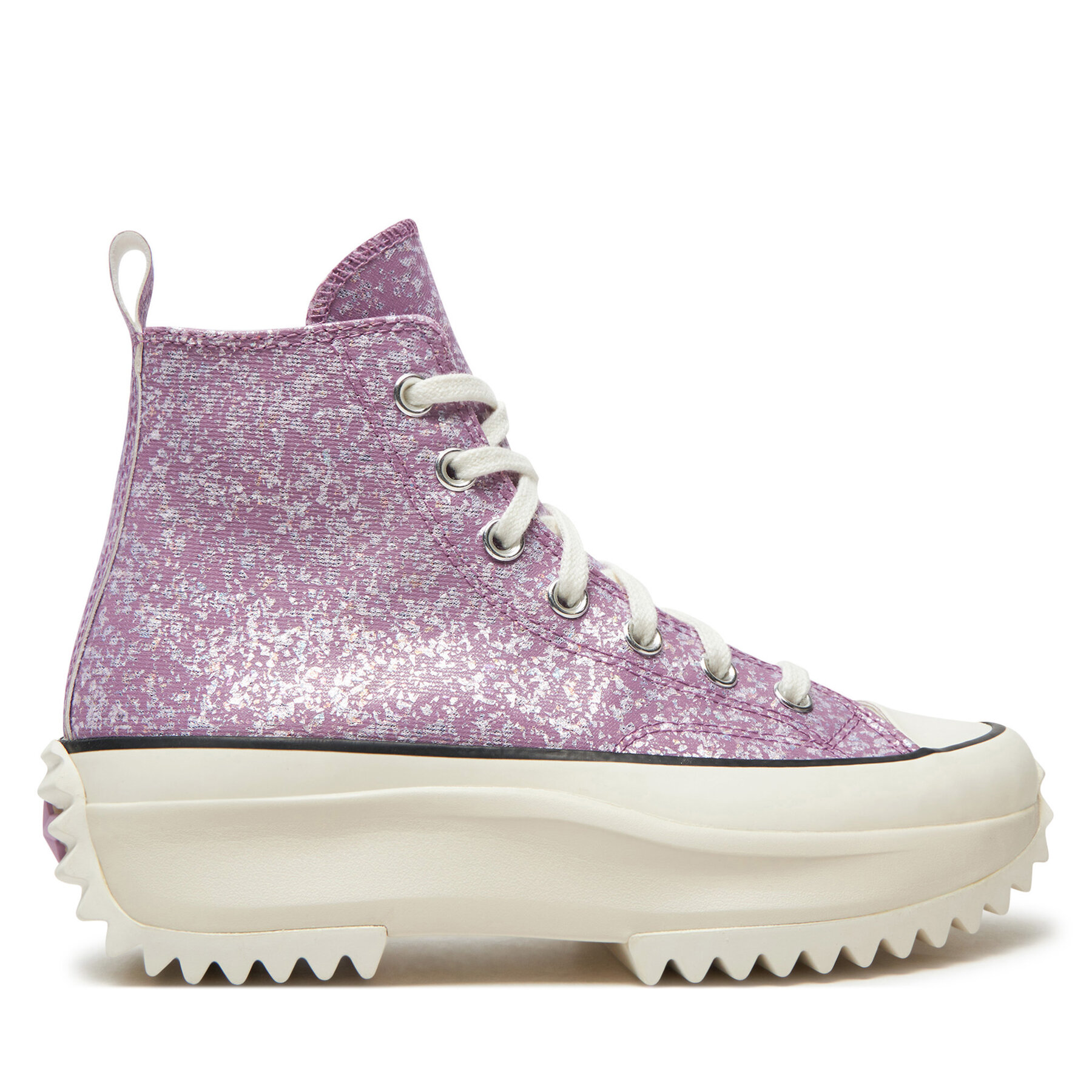 Teniși Converse Run Star Hike Platform Glitter A10096C Roz