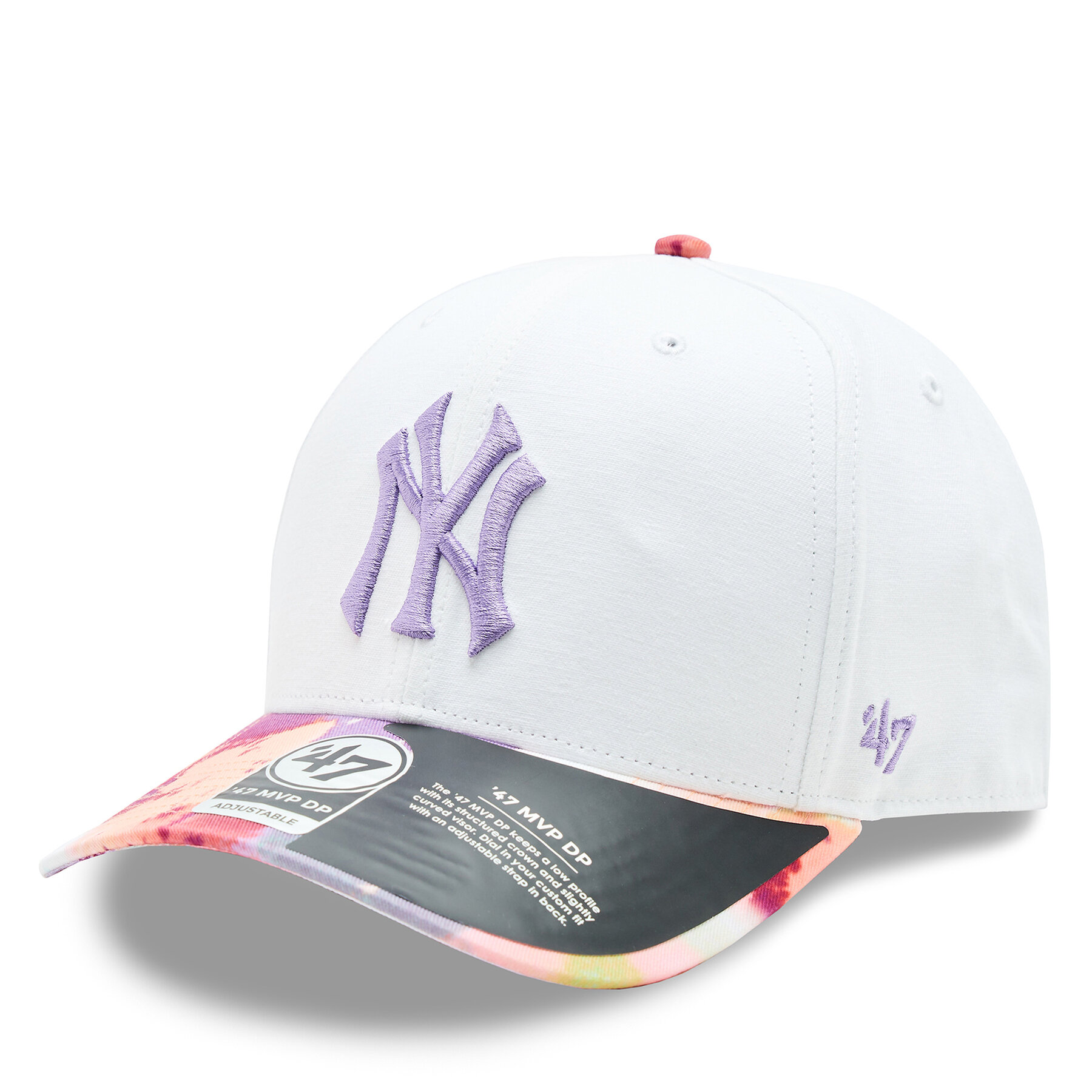 Kapa s šiltom 47 Brand MLB New York Yankees Day Glow TT '47 MVP DP B-DGLDP17GWP-WH White