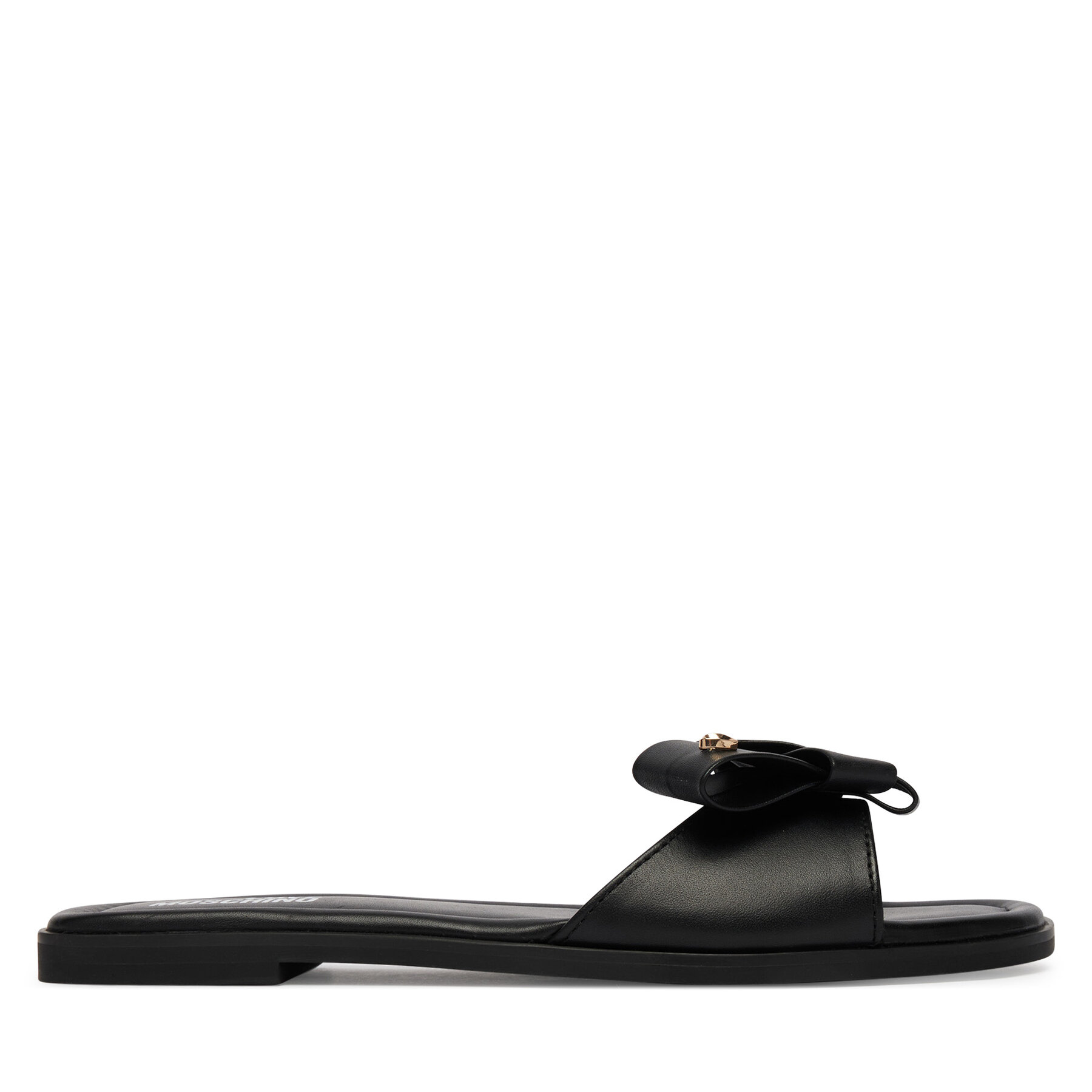 Şlapi LOVE MOSCHINO JA28142G0OIE0000 Negru