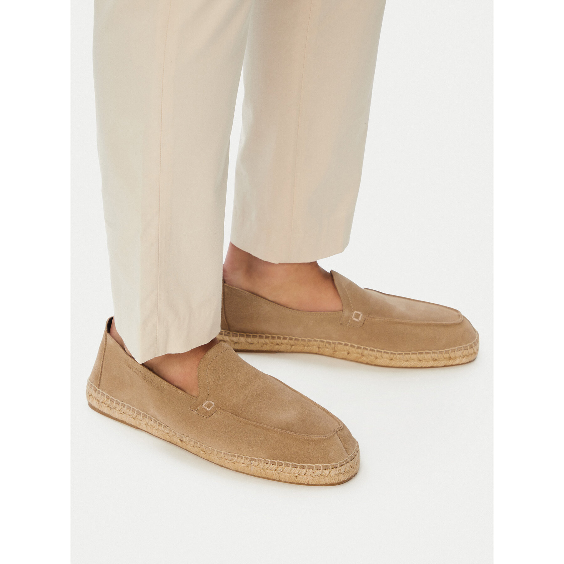 Espadrile Emporio Armani EM005854 AF23967 U6092 Bež
