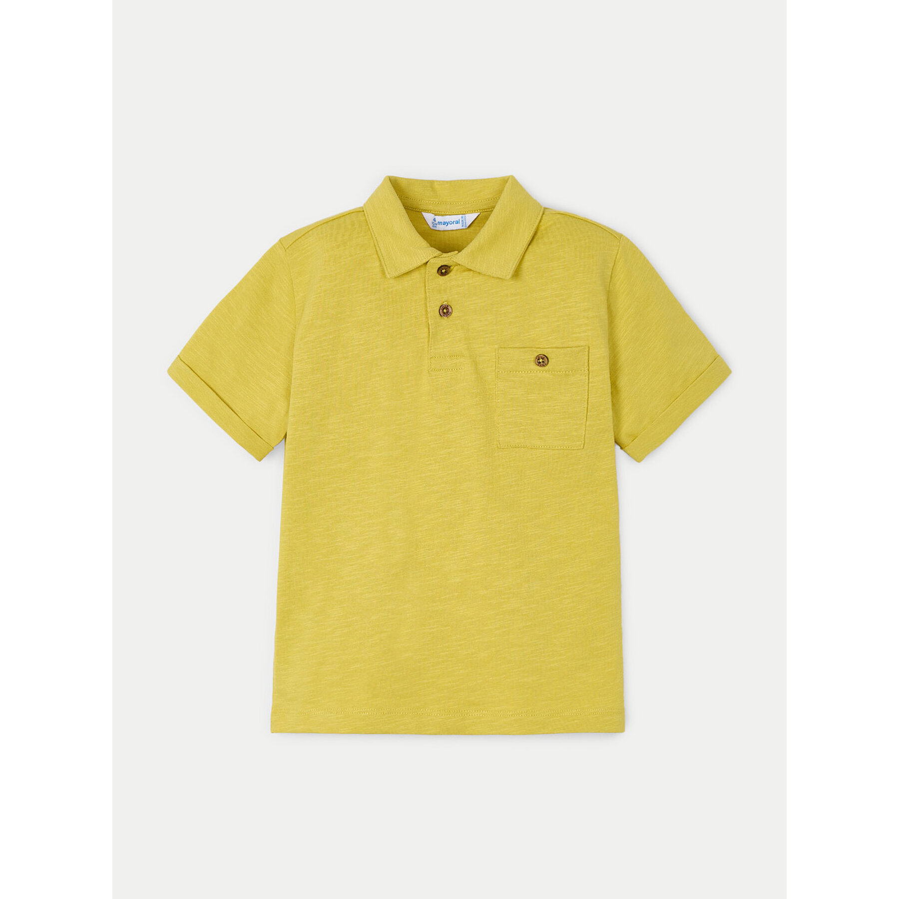 Mayoral Polo 3109 Κίτρινο Regular Fit