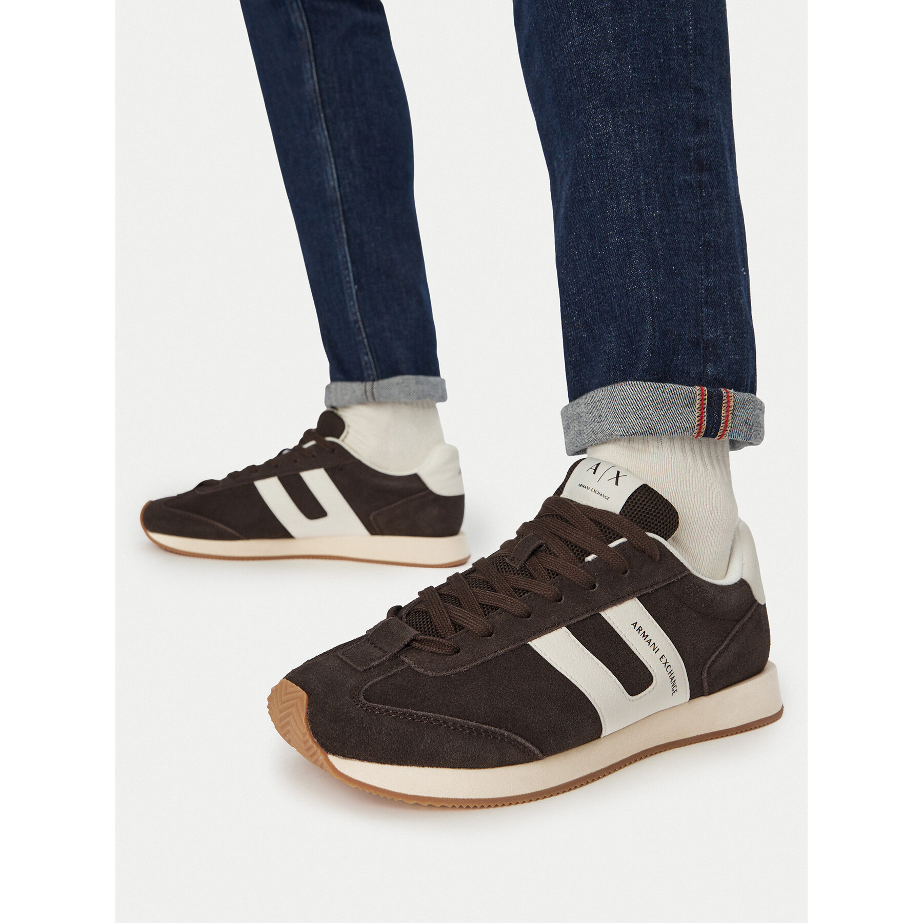 Tenisice Armani Exchange XM002689 AF17447 M6334 Smeđa
