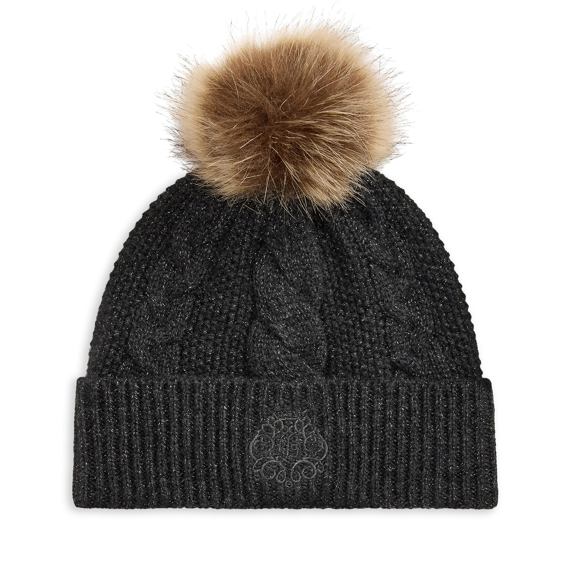 Čiapka LAUREN RALPH LAUREN 454P23548002 Tmavosivá