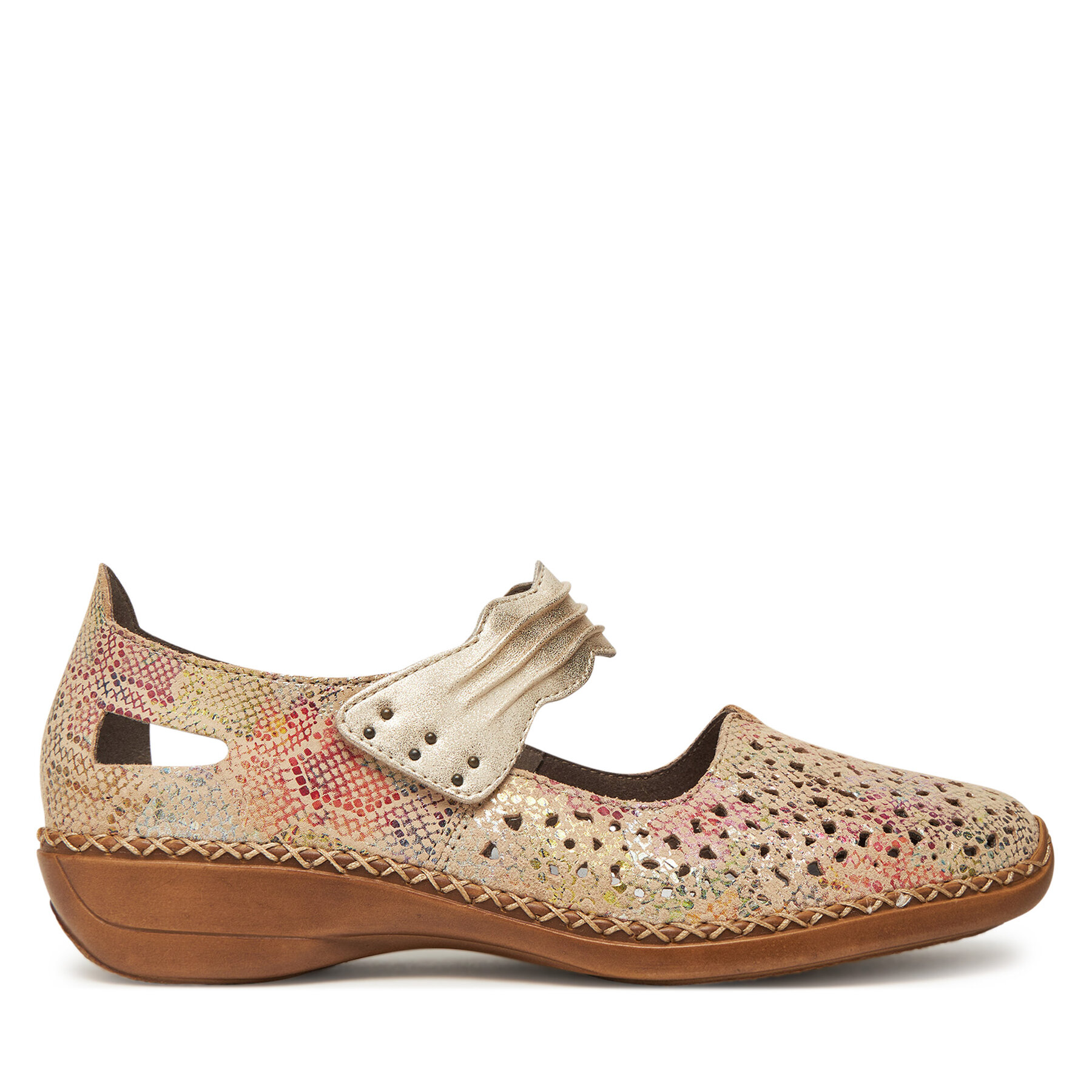 Pantofi Rieker 41399-92 Bej