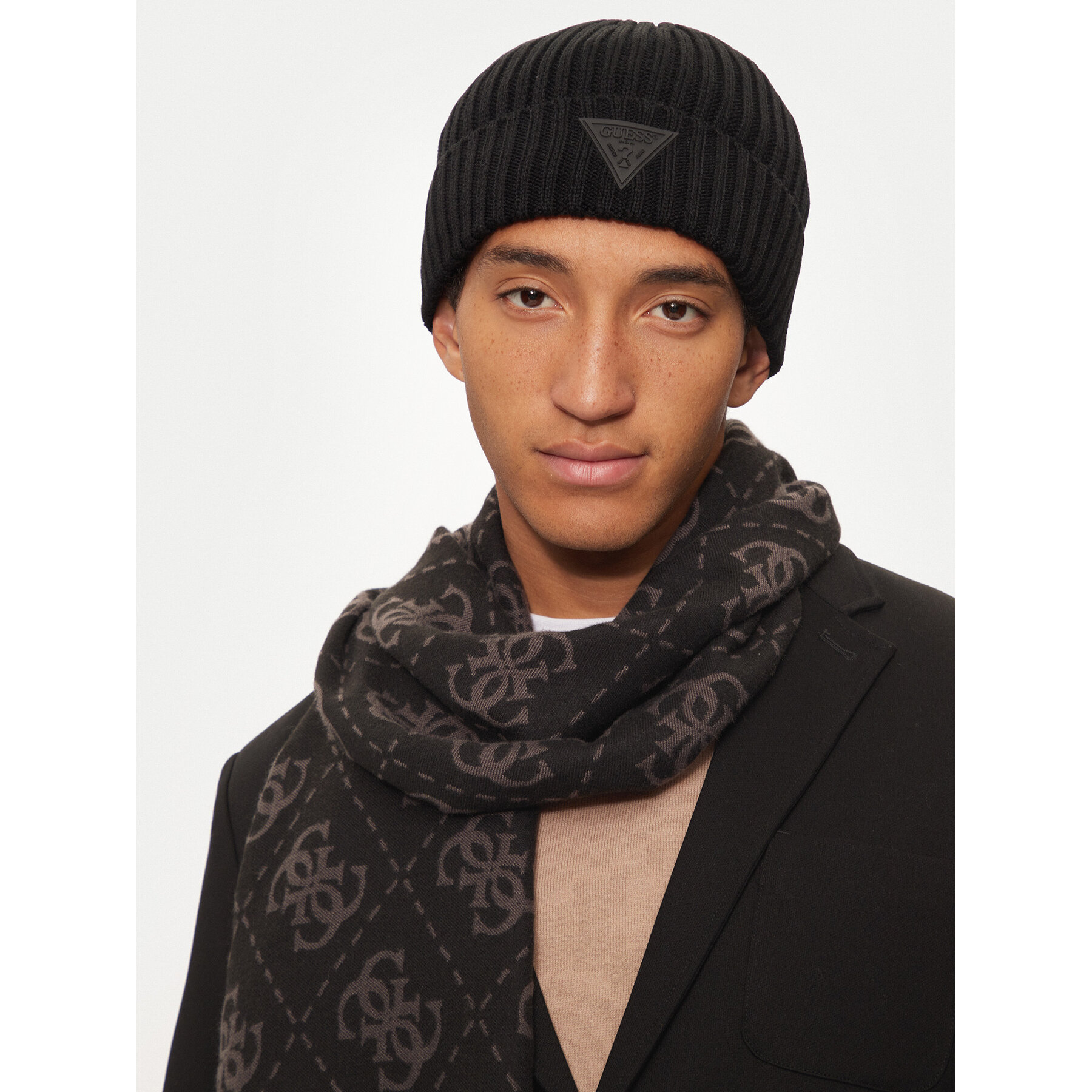 Sapka Guess, Méret: L, Fekete, AM9460 WOL01