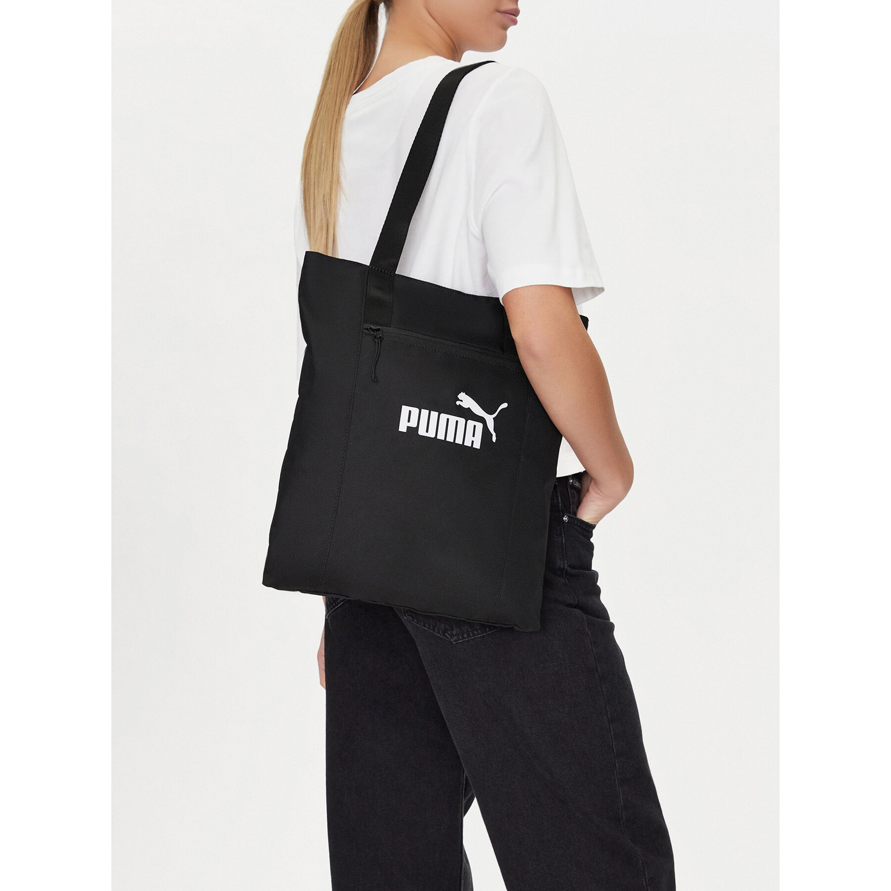 Geantă Puma BASE EA TOTE 9172401 Negru