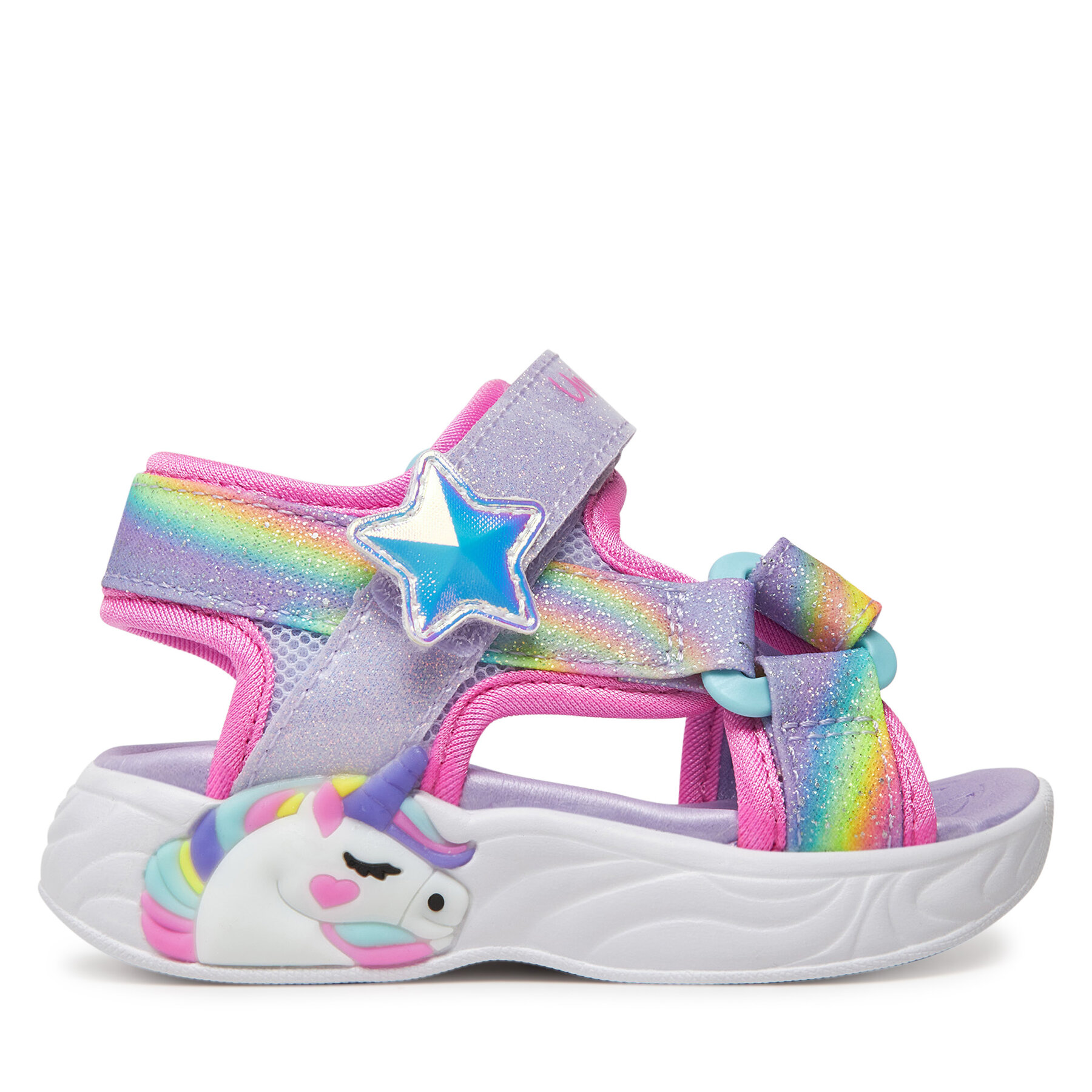 Sandále Skechers Unicorn Dreams Sandal-Dreamy Unicorns 303107N/LVMT Fialová