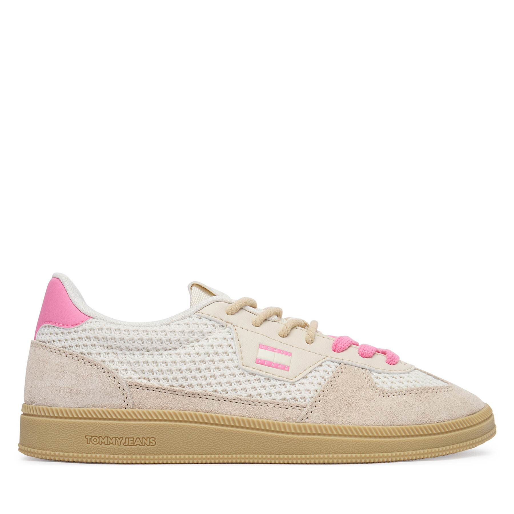 Sneakersy Tommy Jeans The Greenwich Knit EN0EN02986 Béžová
