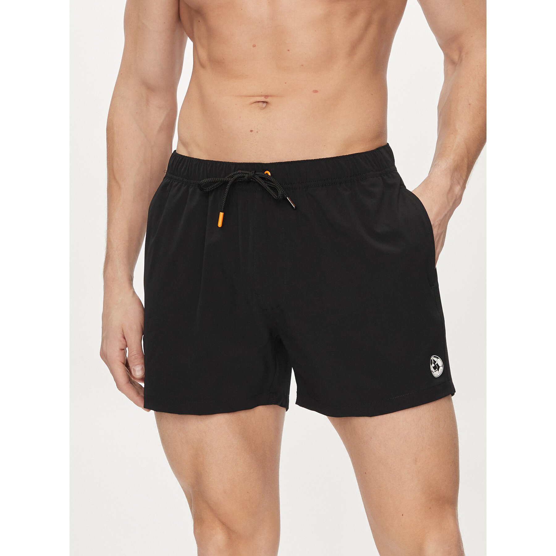 Save The Duck Badeshorts Demna DW1222M-RIPO18 Schwarz Regular Fit