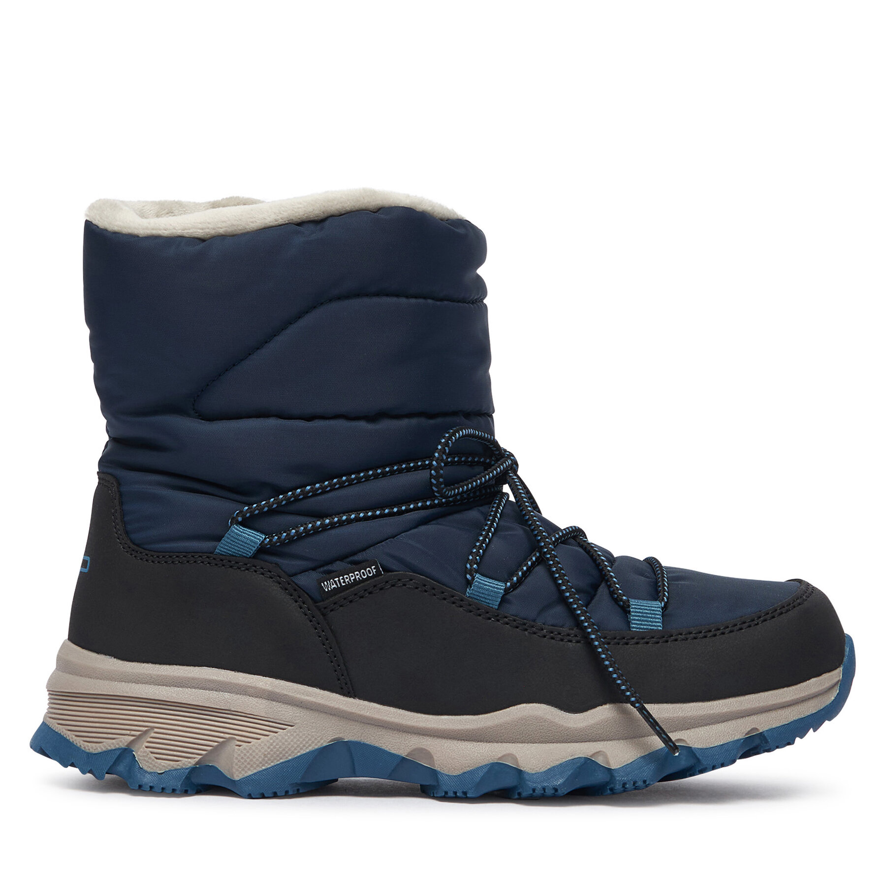 Cizme de zăpadă CMP Kids Catay Wp 3Q74674J Bleumarin