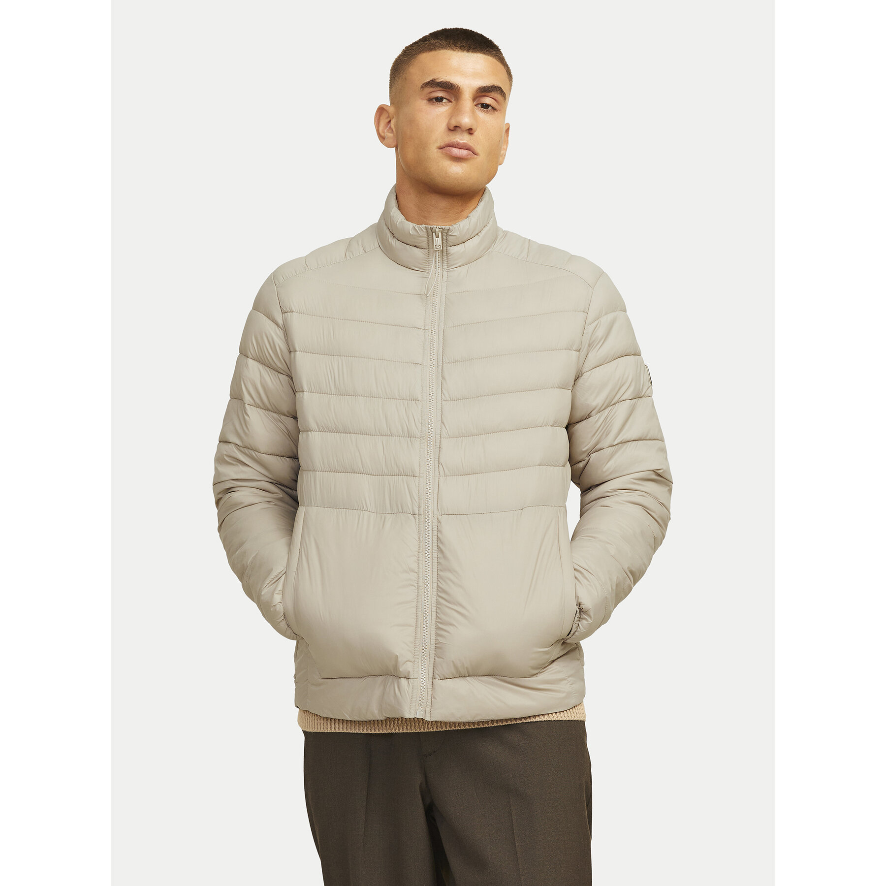 Jack & Jones Winterjacke Sprint 12258444 Beige Regular Fit