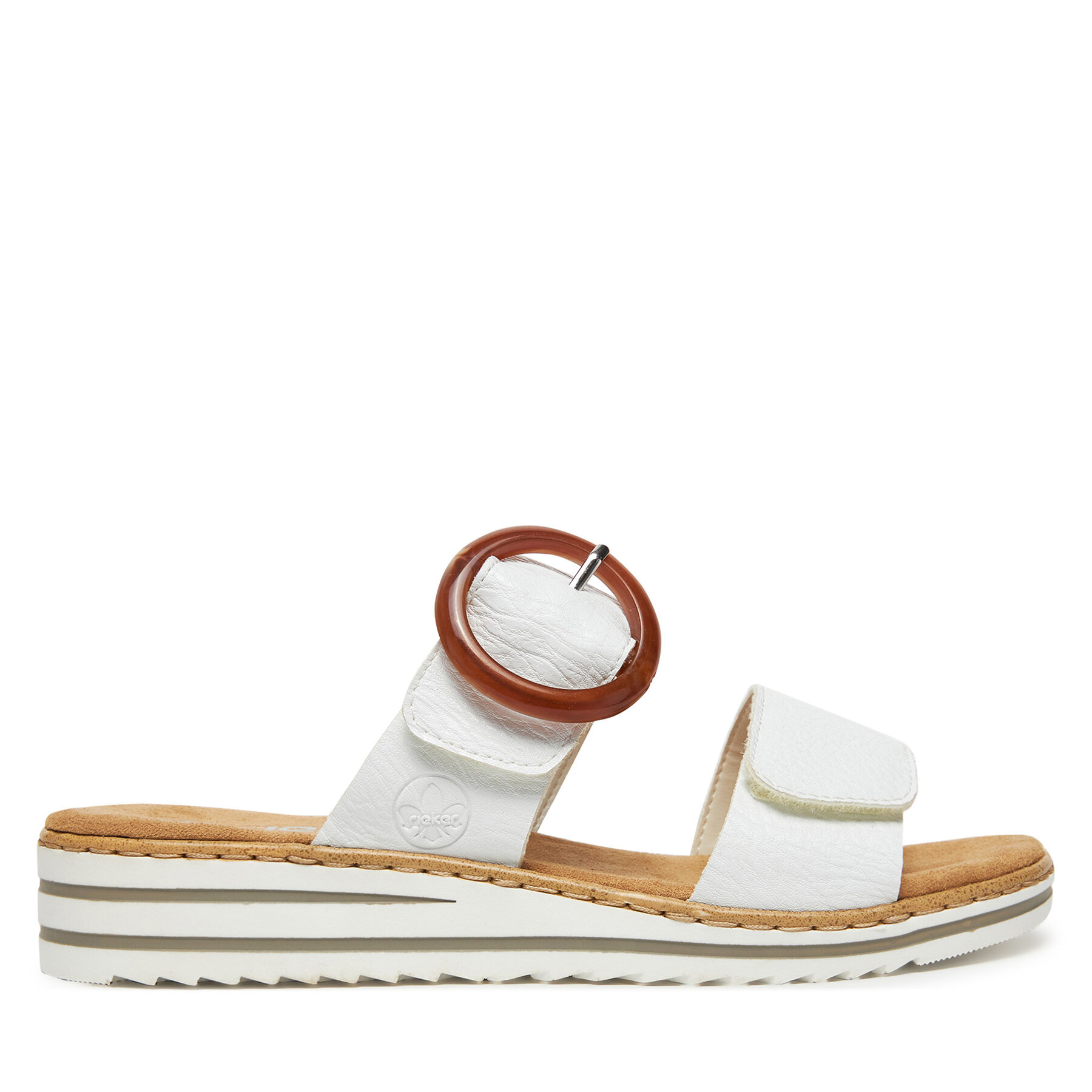 Παντόφλες Rieker CEO-V0692-80 Λευκό