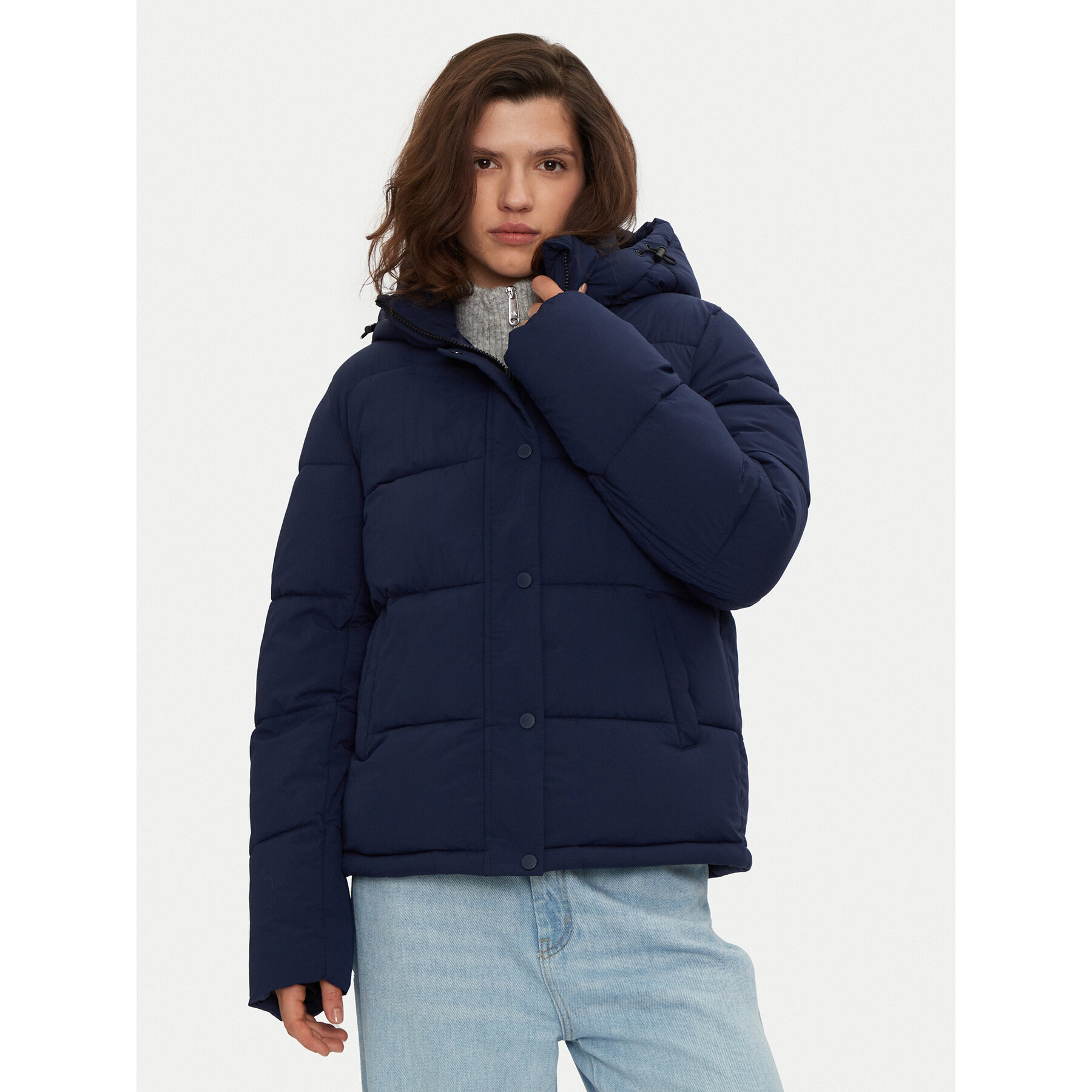 ONLY Winterjacke Ann 15287909 Dunkelblau Regular Fit