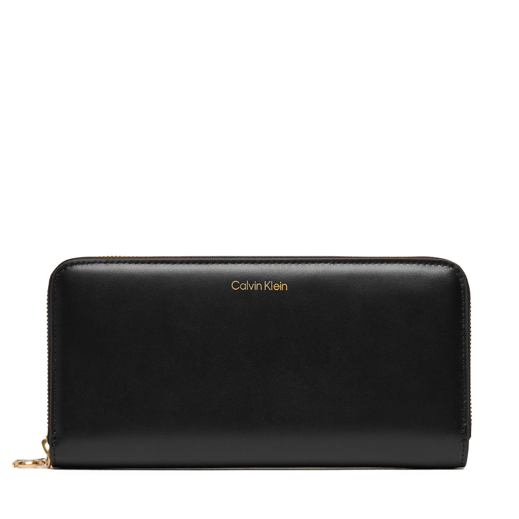 Peňaženka Calvin Klein Ck Large Zip Around LV04F1093G Čierna
