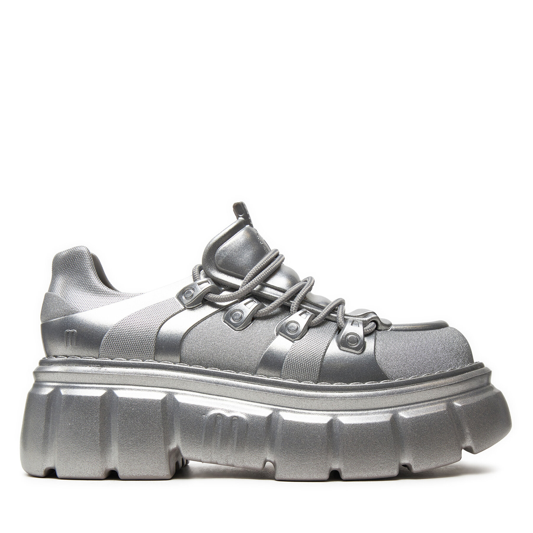 Damskie Glany Melissa, Rozmiar 39 Srebrny Rebel Ad 35829