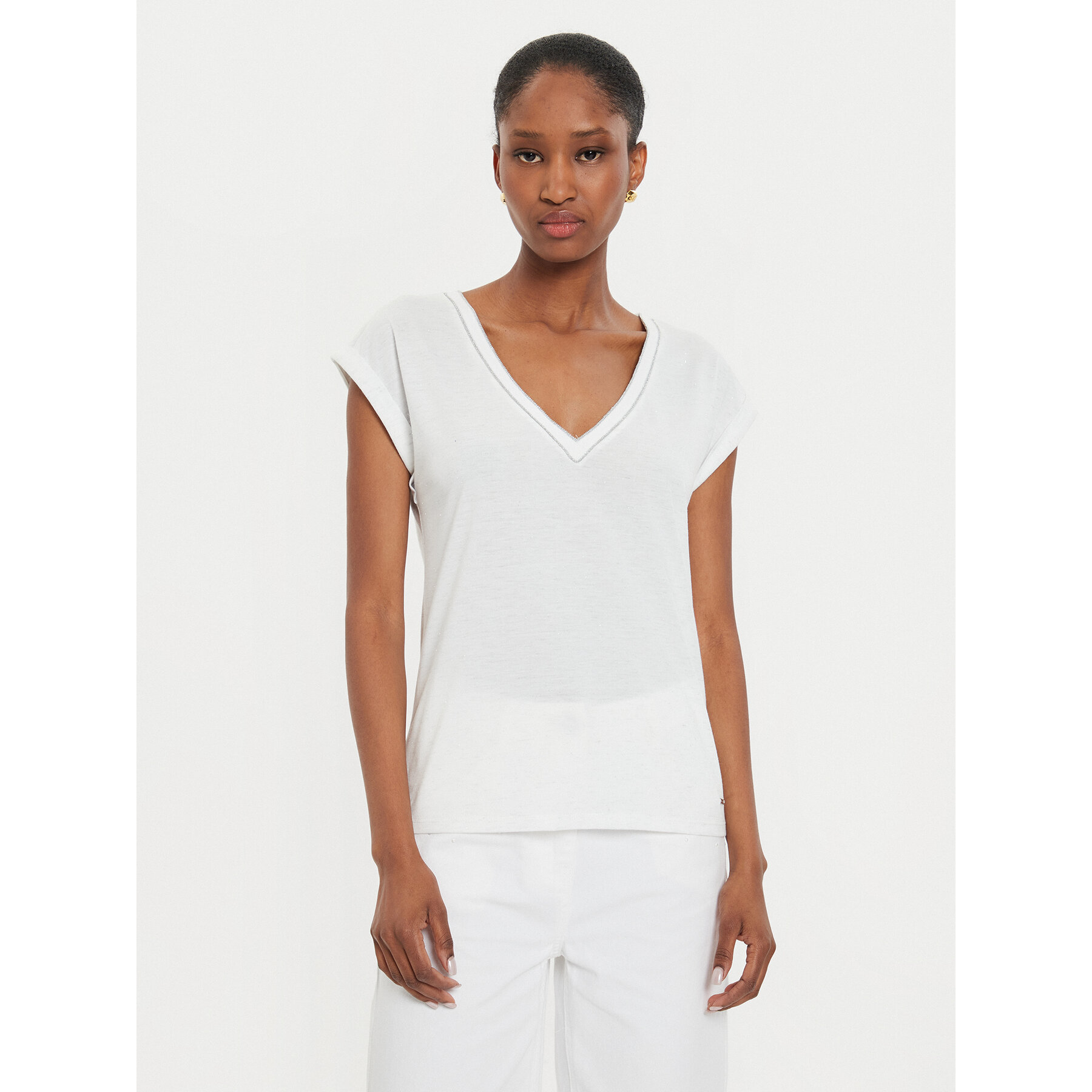 Morgan T-shirt 242-DAYA Bianco Regular Fit