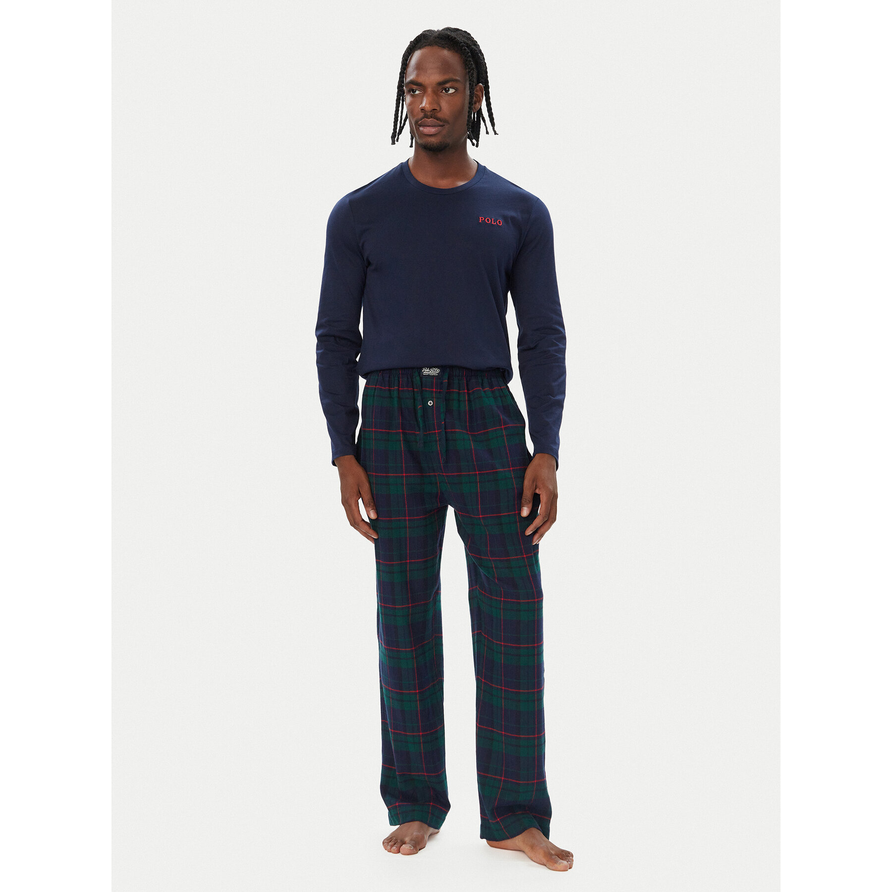 Polo Ralph Lauren Pyjama 714931645010 Dunkelblau Regular Fit