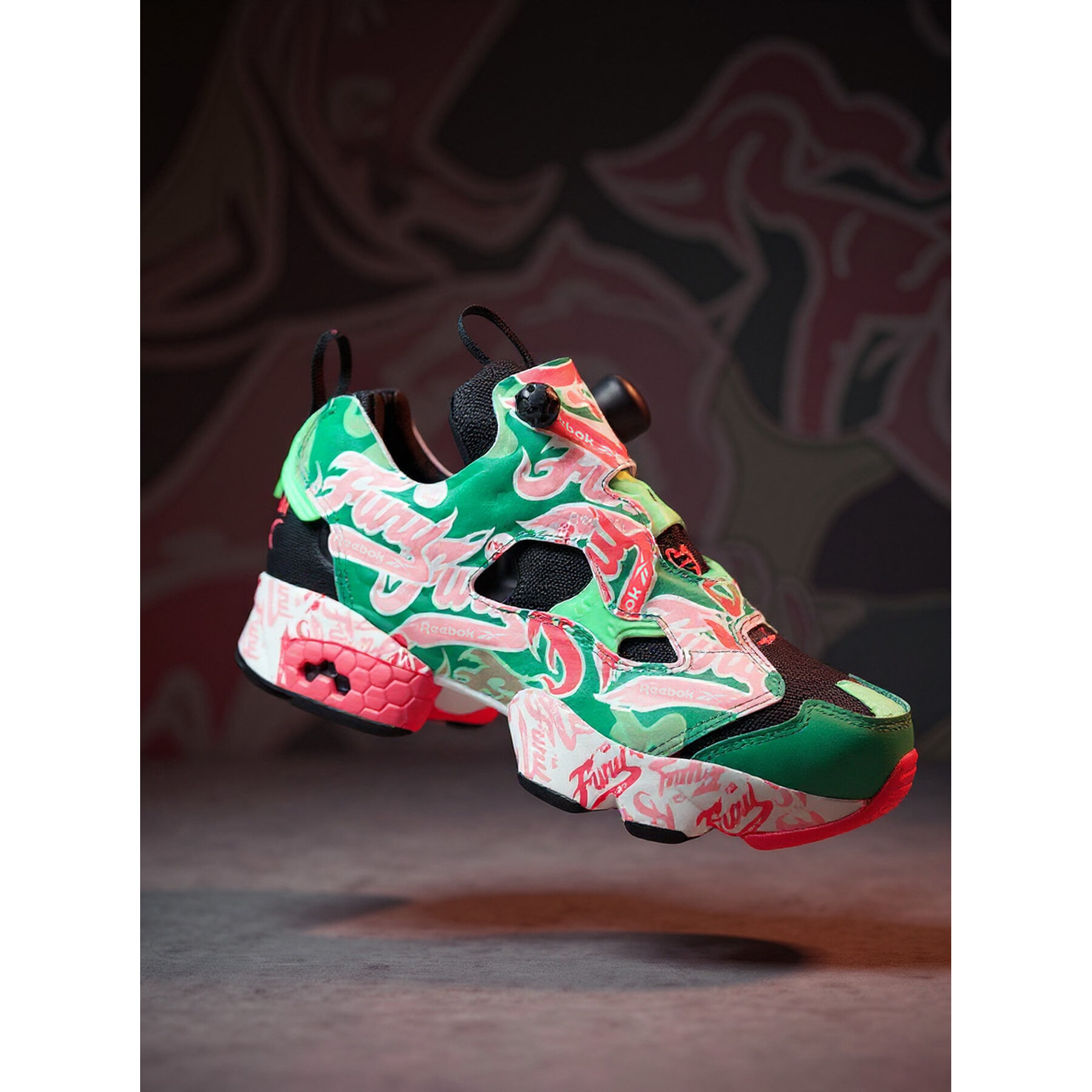 Сникърси Reebok EO-INSTAPUMP FURY 94 100239571 Зелен