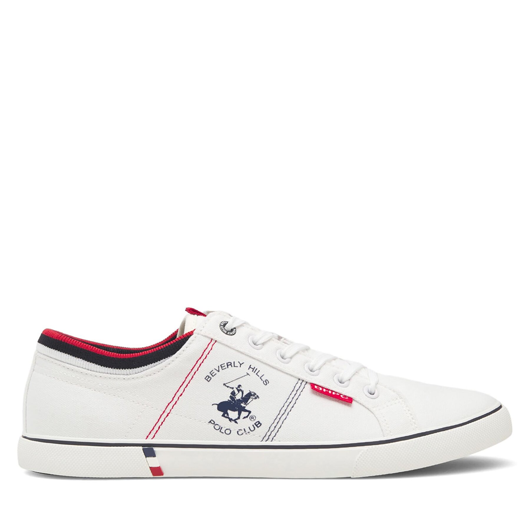 Textilskor Beverly Hills Polo Club M-VSS24010 Vit