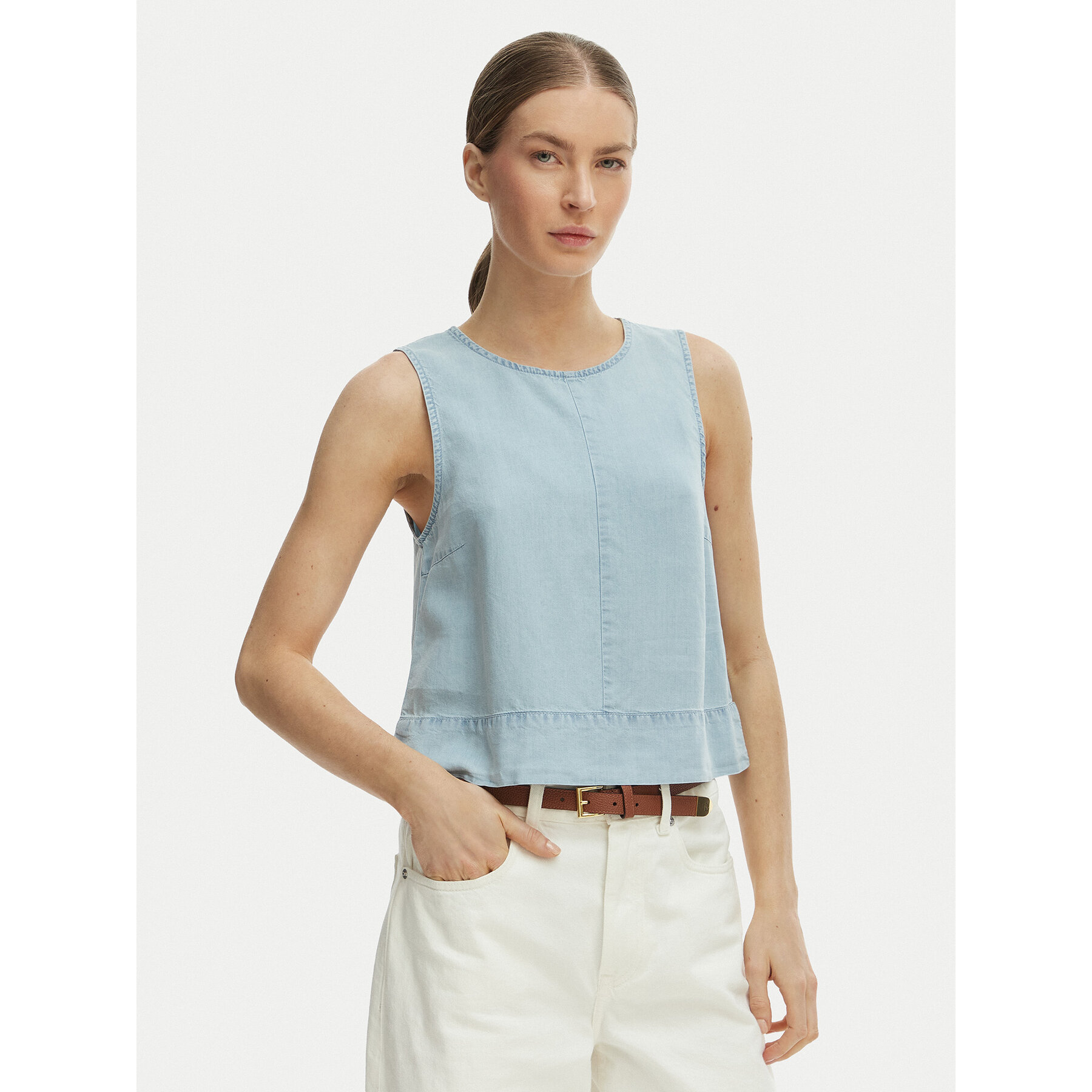 ONLY Top Dorsi 15363996 Modra Loose Fit