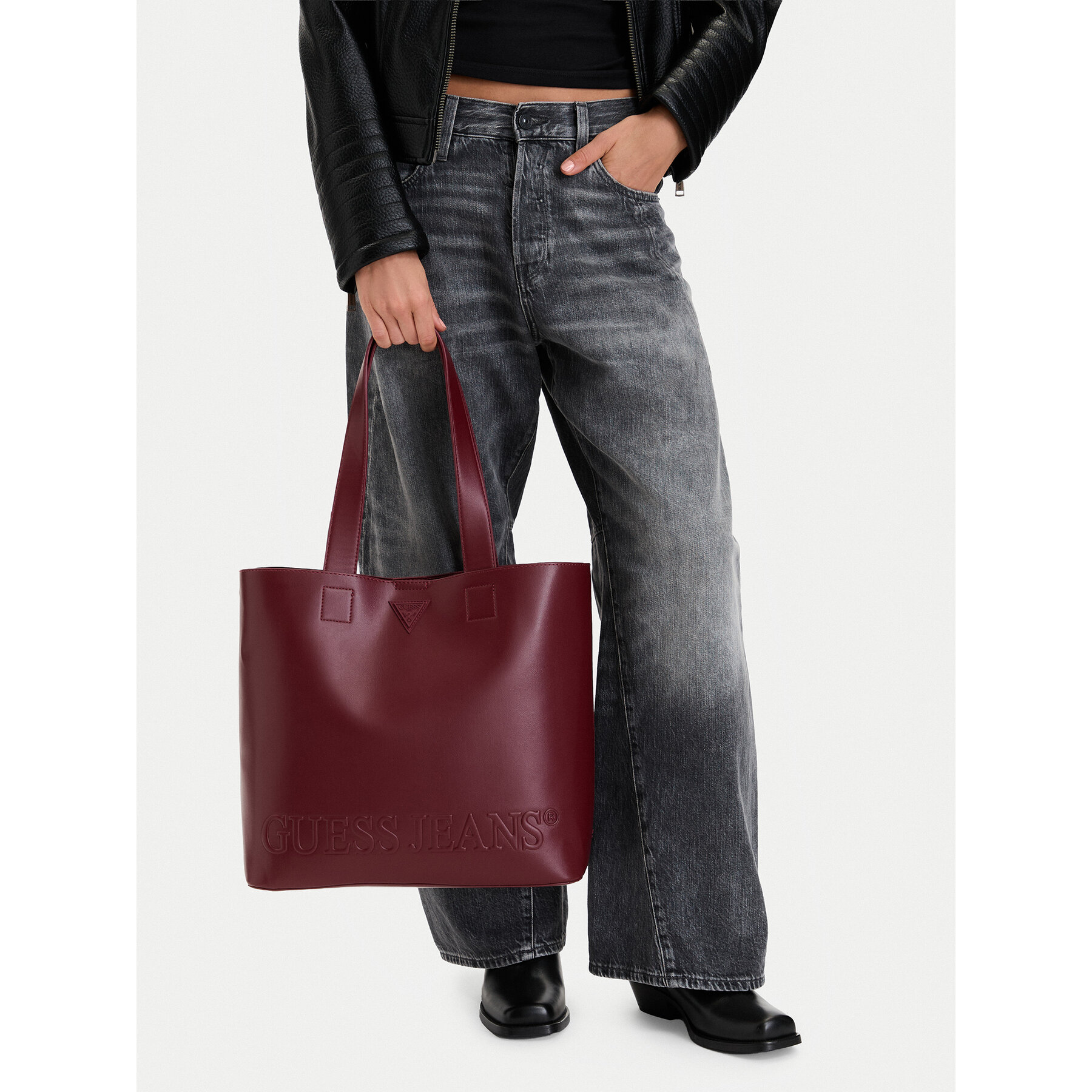 Geantă Guess Jeans CEO-GUESS-B-010-09 Vișiniu