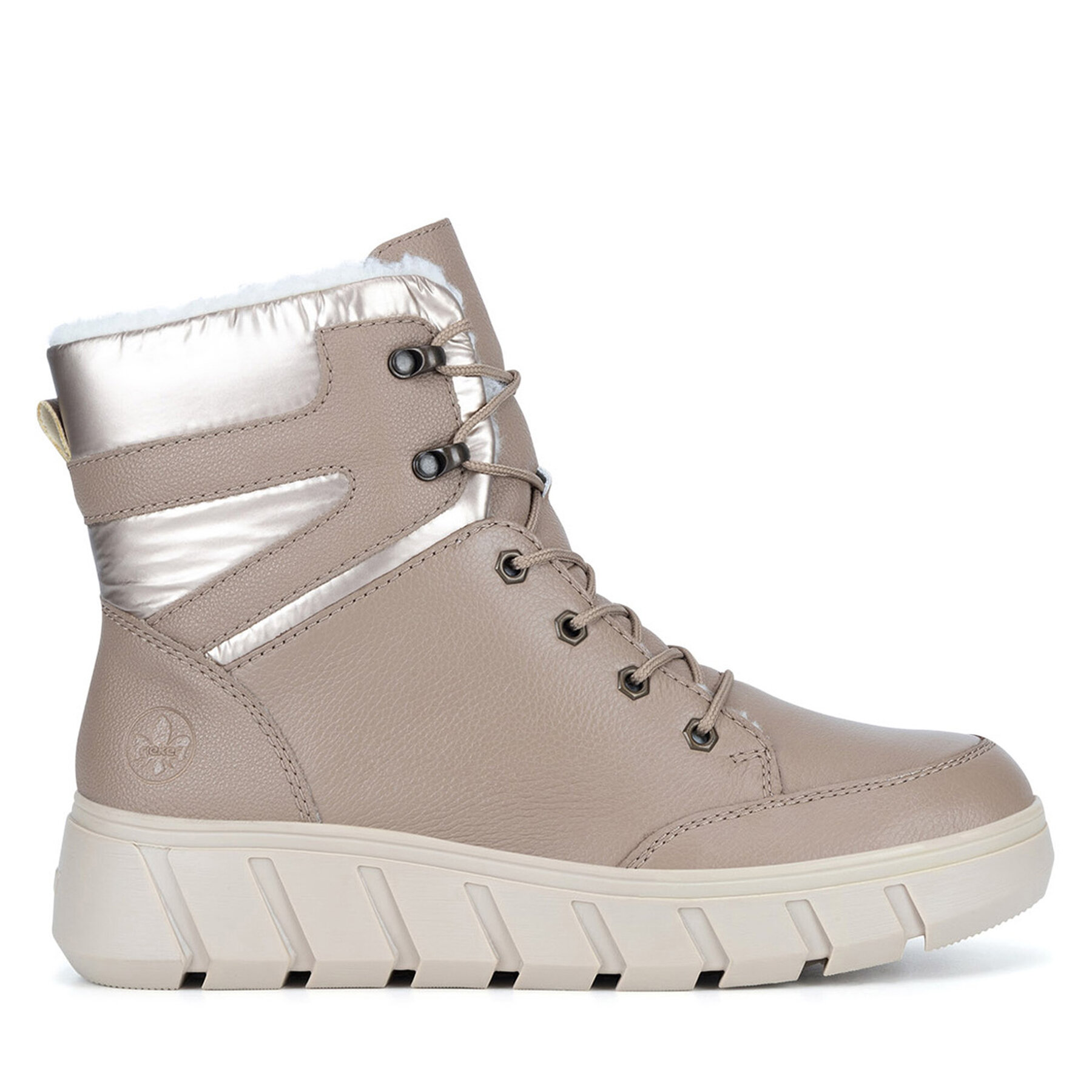 Bottines Rieker Y3504-20 Beige